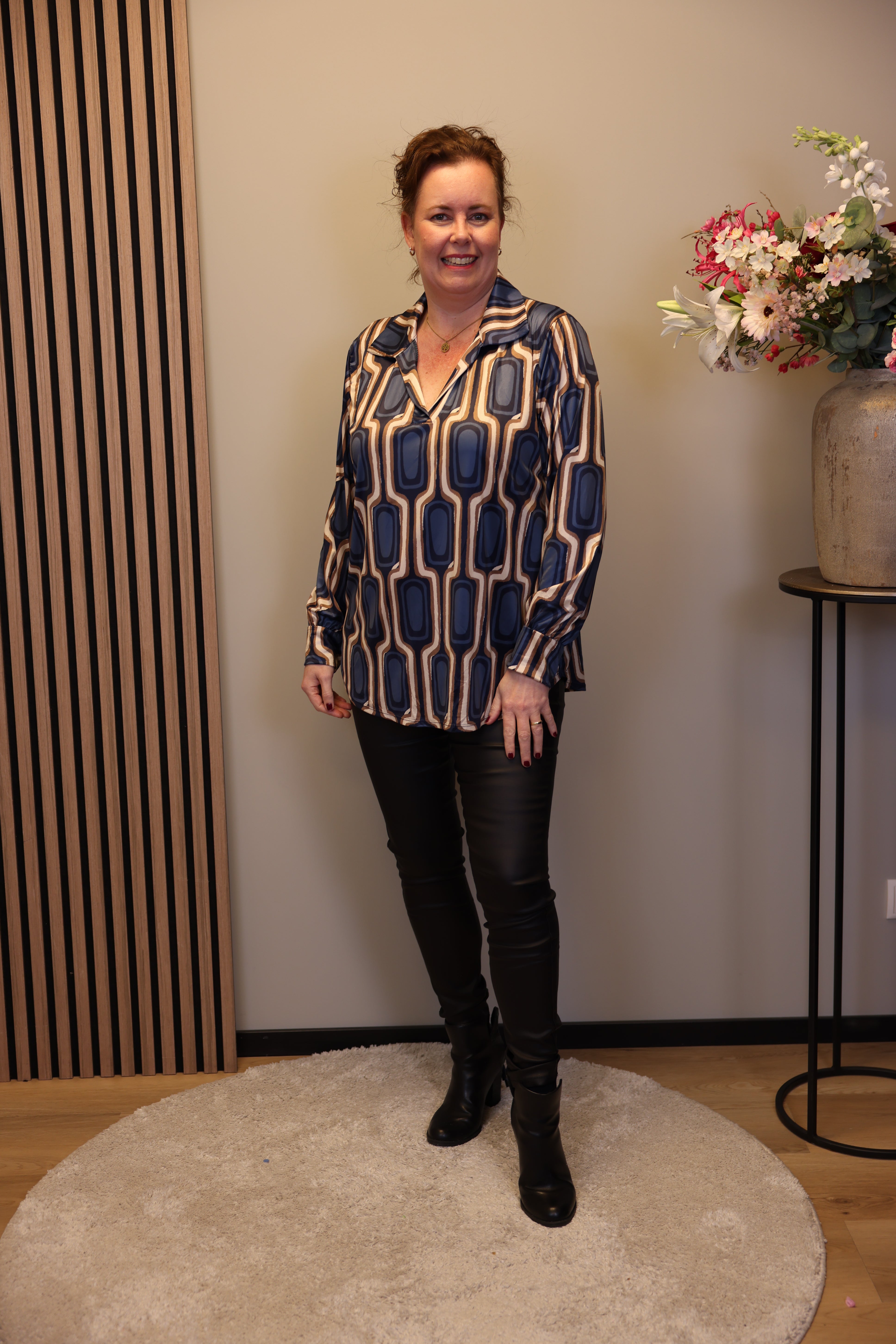 Florien | Bluse mit Kragen 48 bis 52