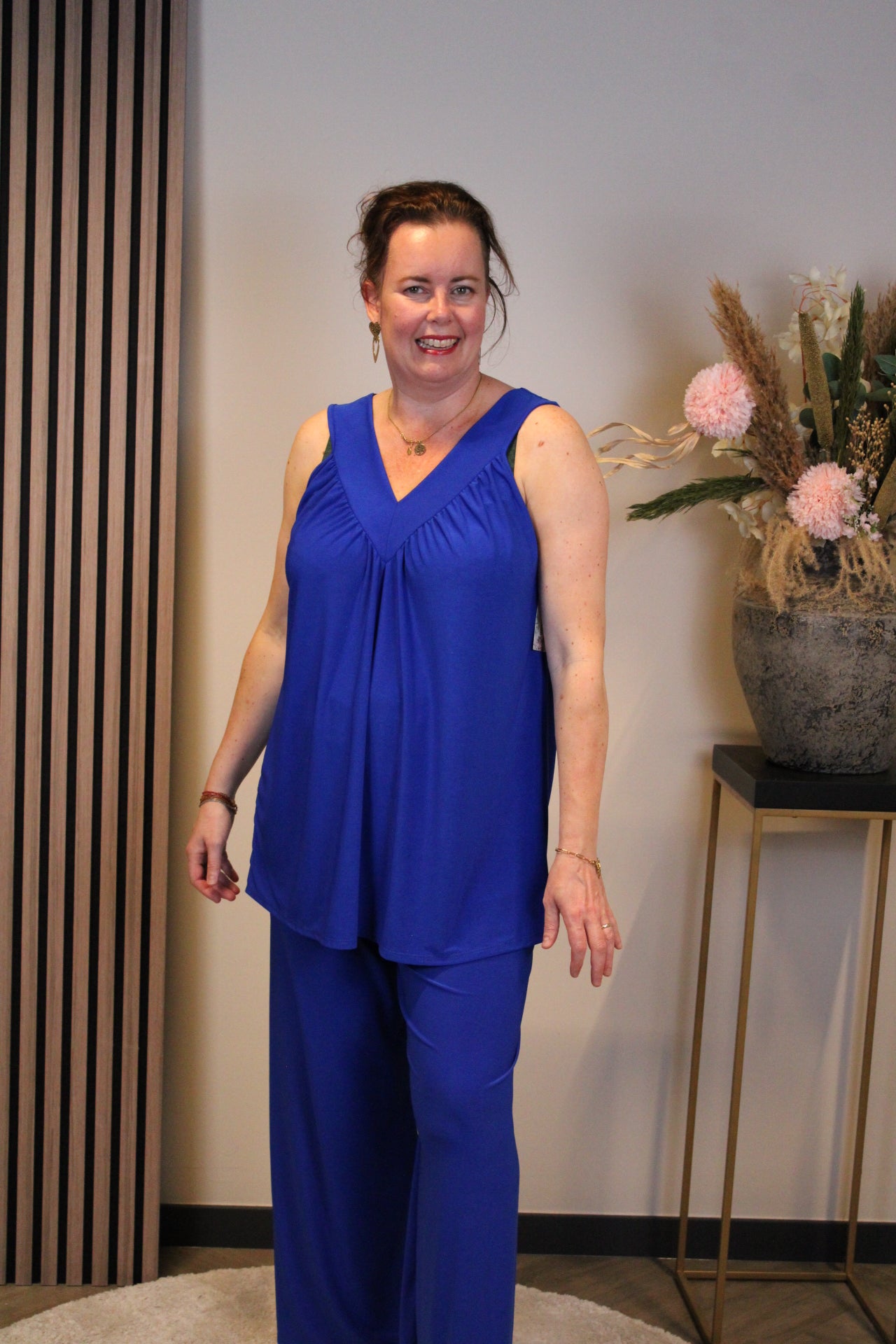 Dora | Bluse schwarz Langarm 52 bis 58