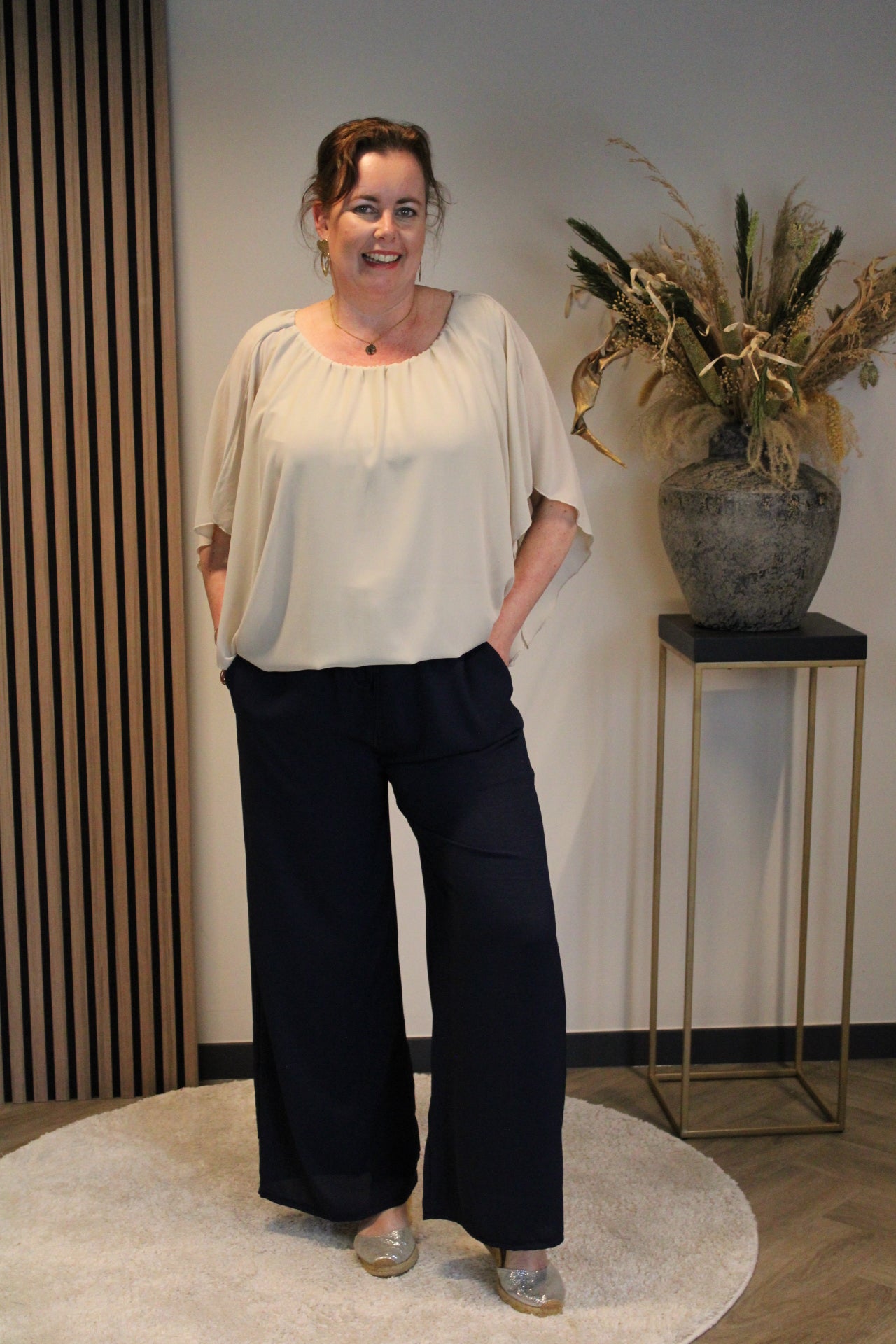 Tirza | Broek donker blauw 38 t/m 44