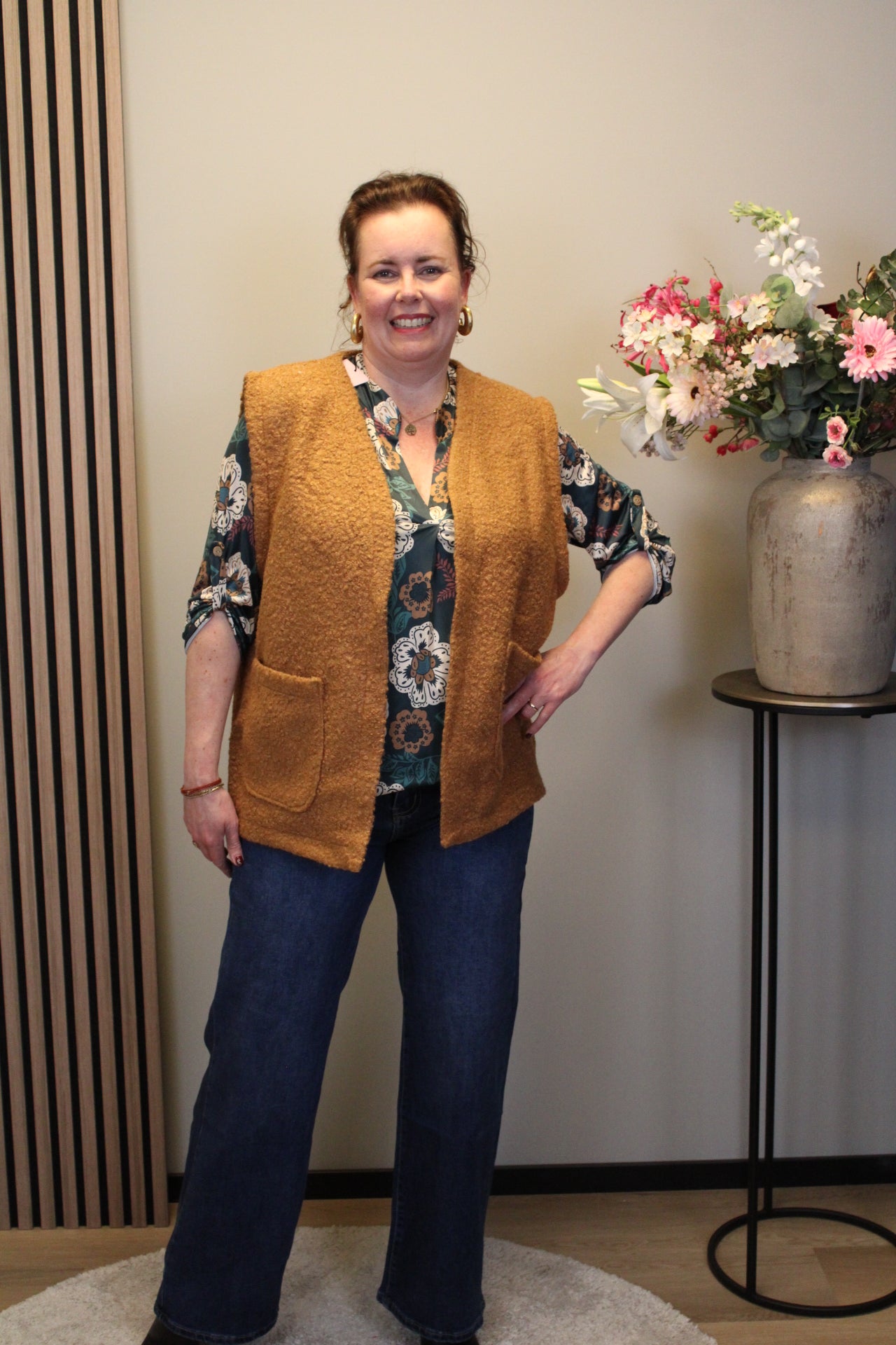 Mara | Bluse weiß Langarm 38 bis 48