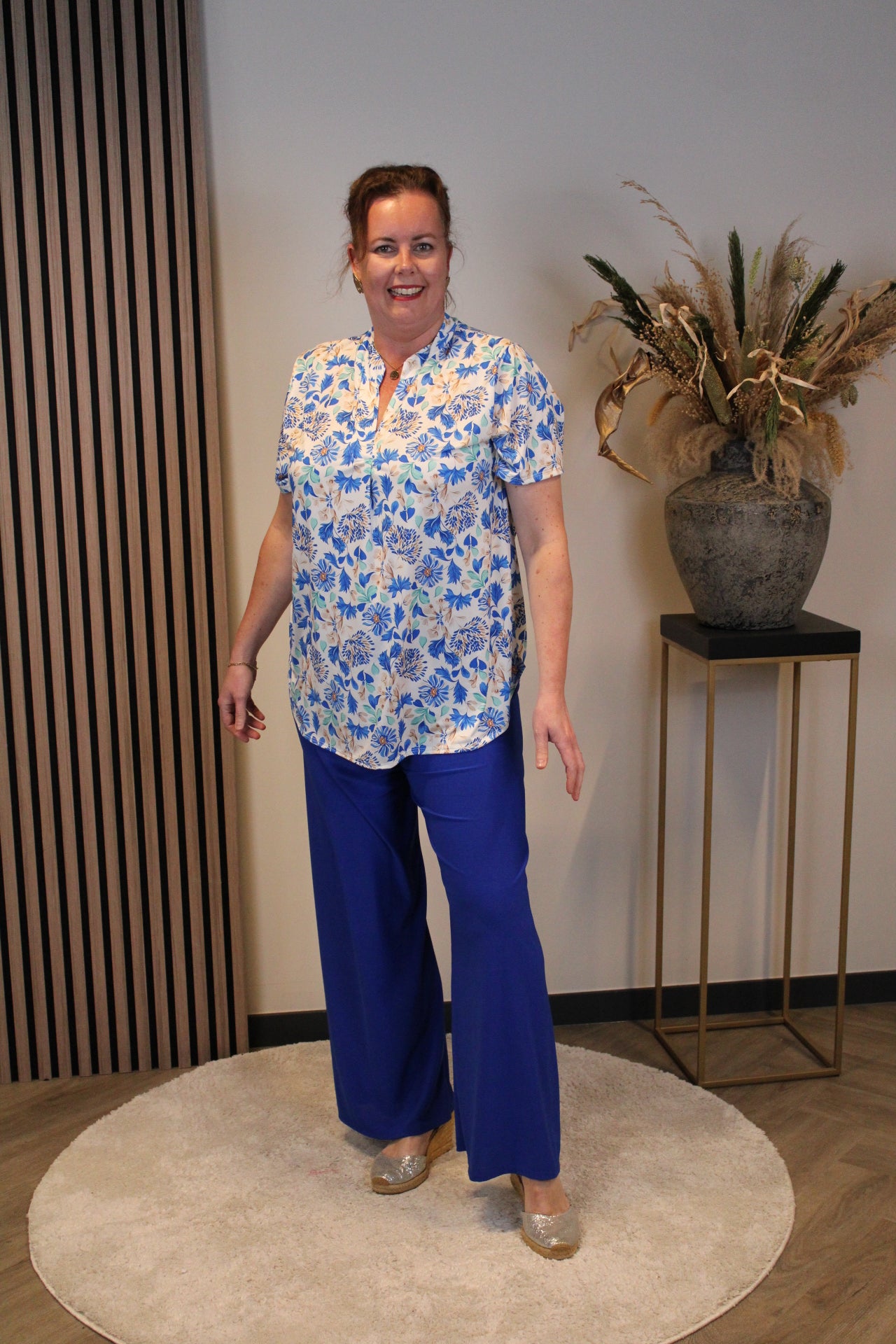 Ellen | Hose Kobalt 48 bis 54