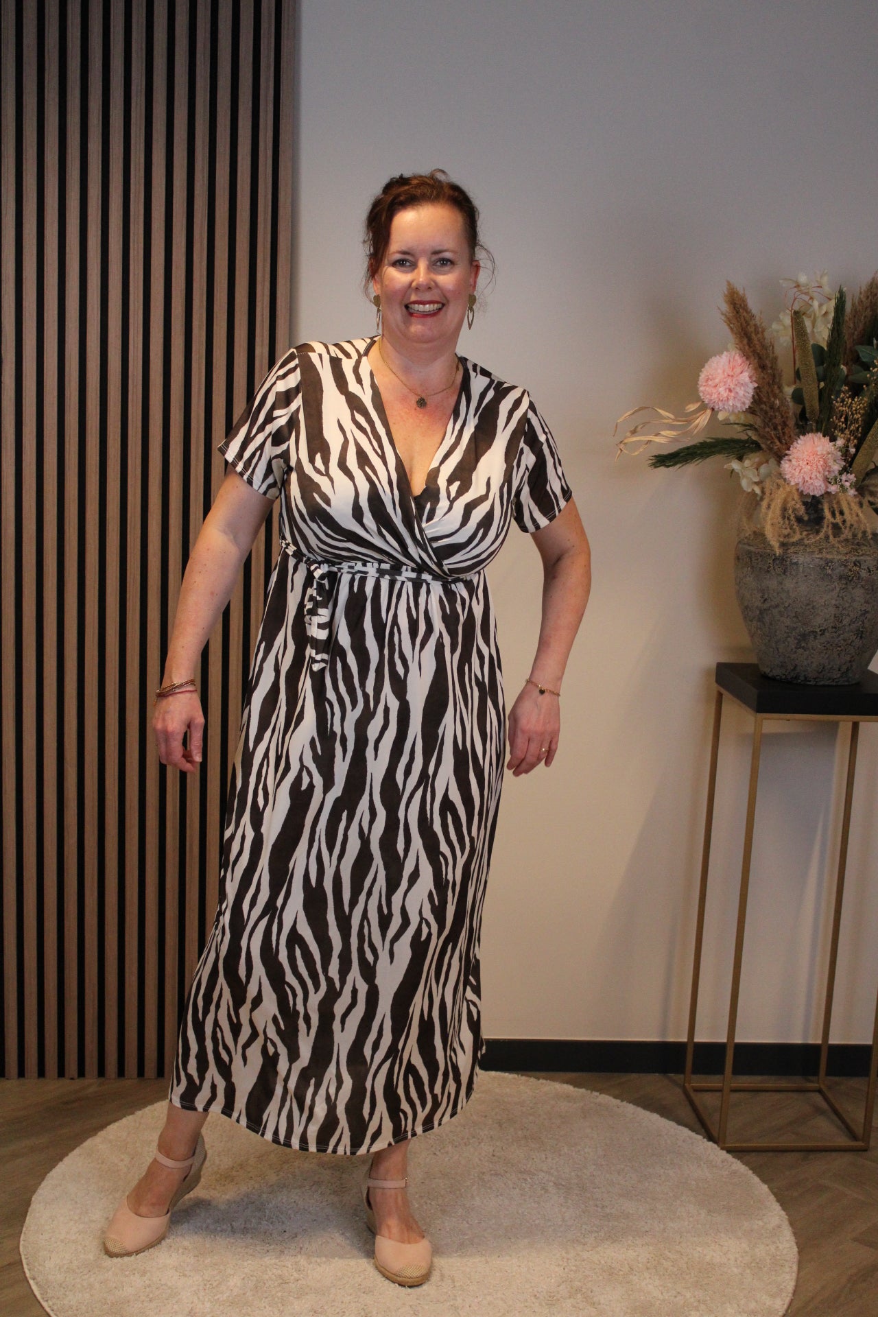 Dora | Bluse schwarz Langarm 52 bis 58