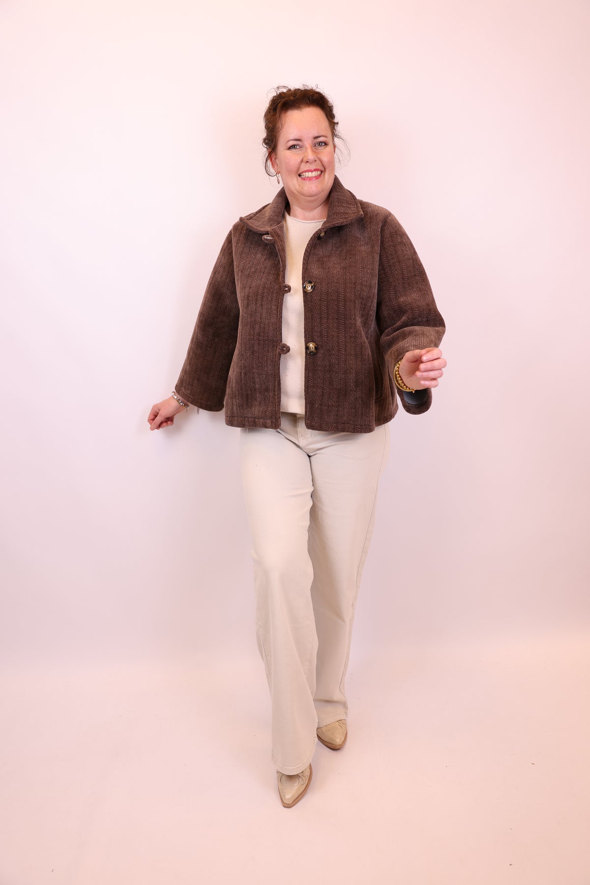 Maxime | Grüne Jeansjacke