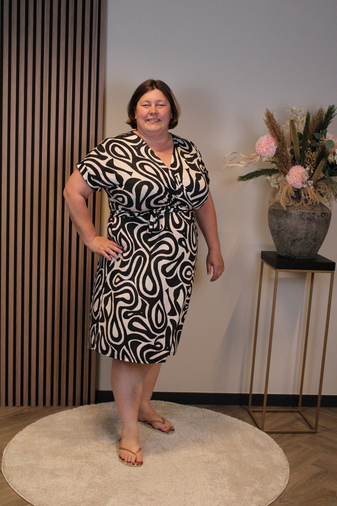 Dora | Bluse schwarz Langarm 52 bis 58