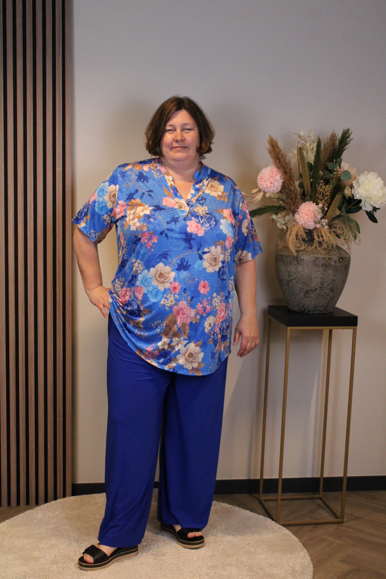 Ellen | Hose Kobalt 54 bis 58