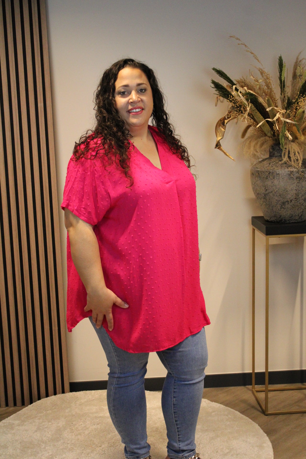 Rosalie | Bluse Pink 48 bis 52