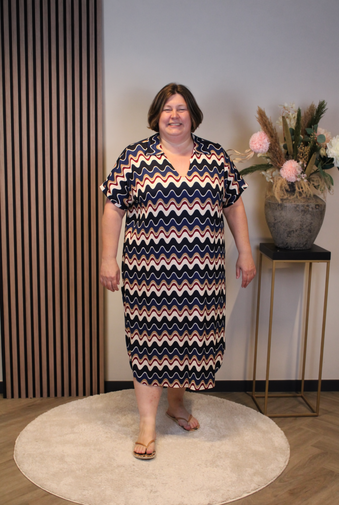 Dora | Bluse schwarz Langarm 52 bis 58