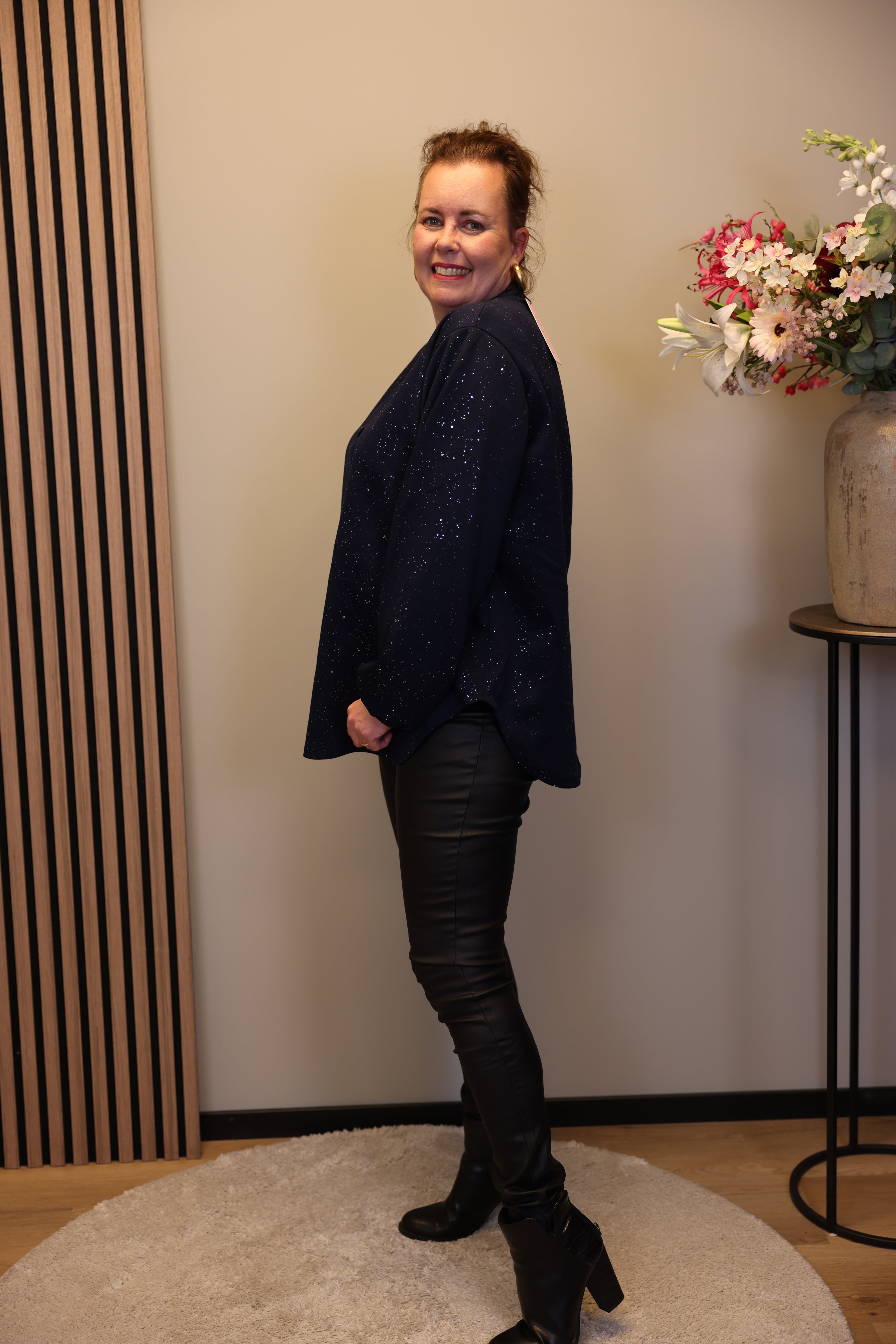 Mara | Bluse weiß Langarm 38 bis 48