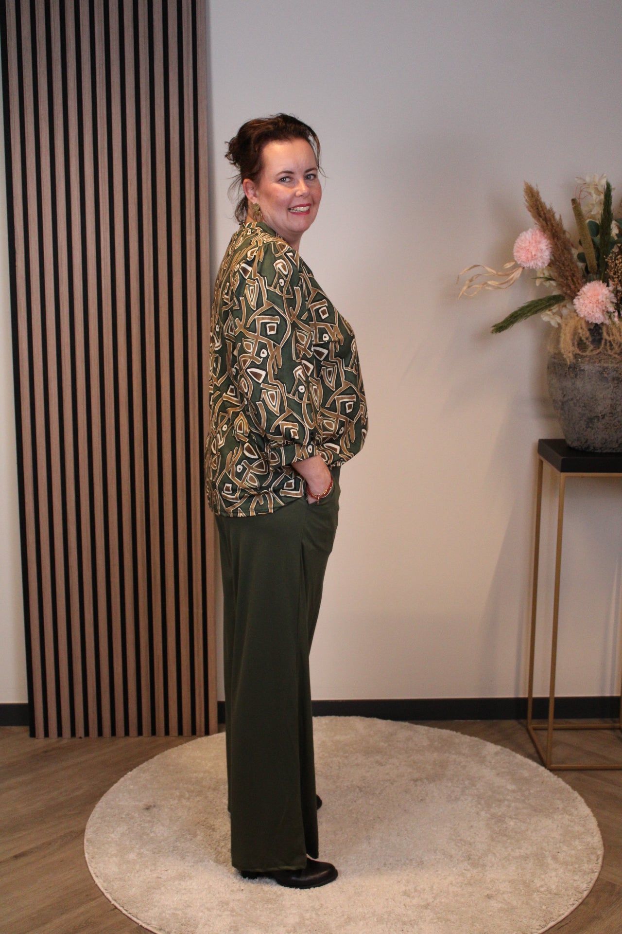 Indy | Hose bordeauxrot 40 bis 44