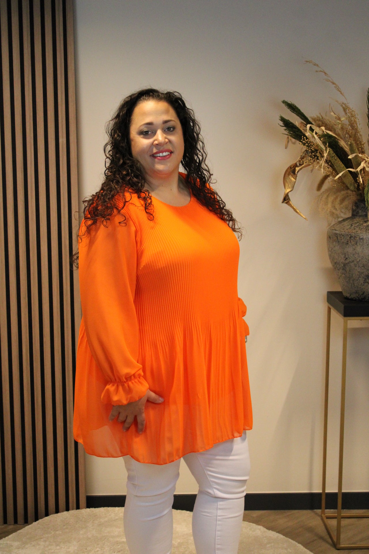 Mabel | Bluse Orange 44 bis 52