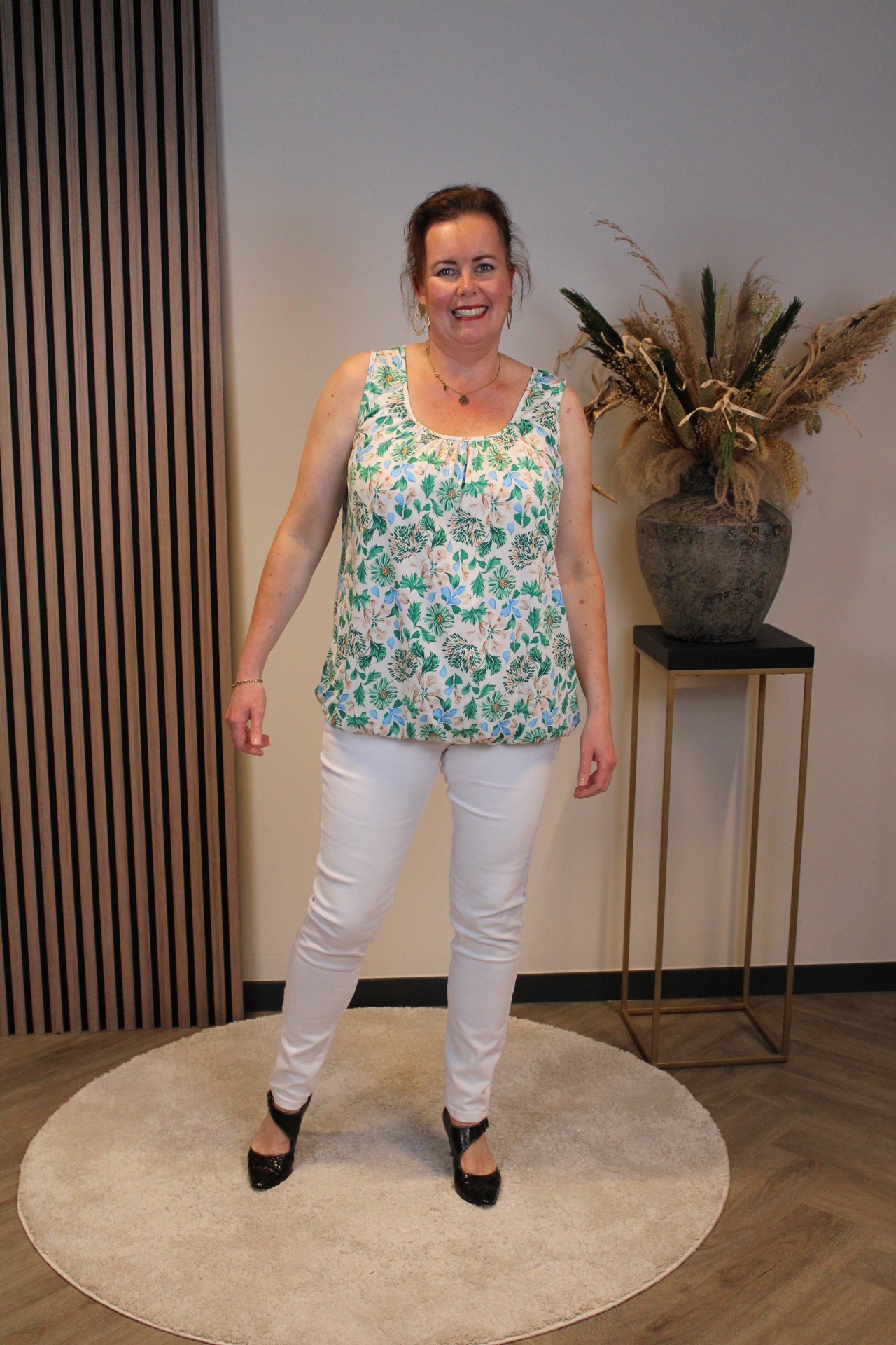 Grietje | Top grün 38 bis 48