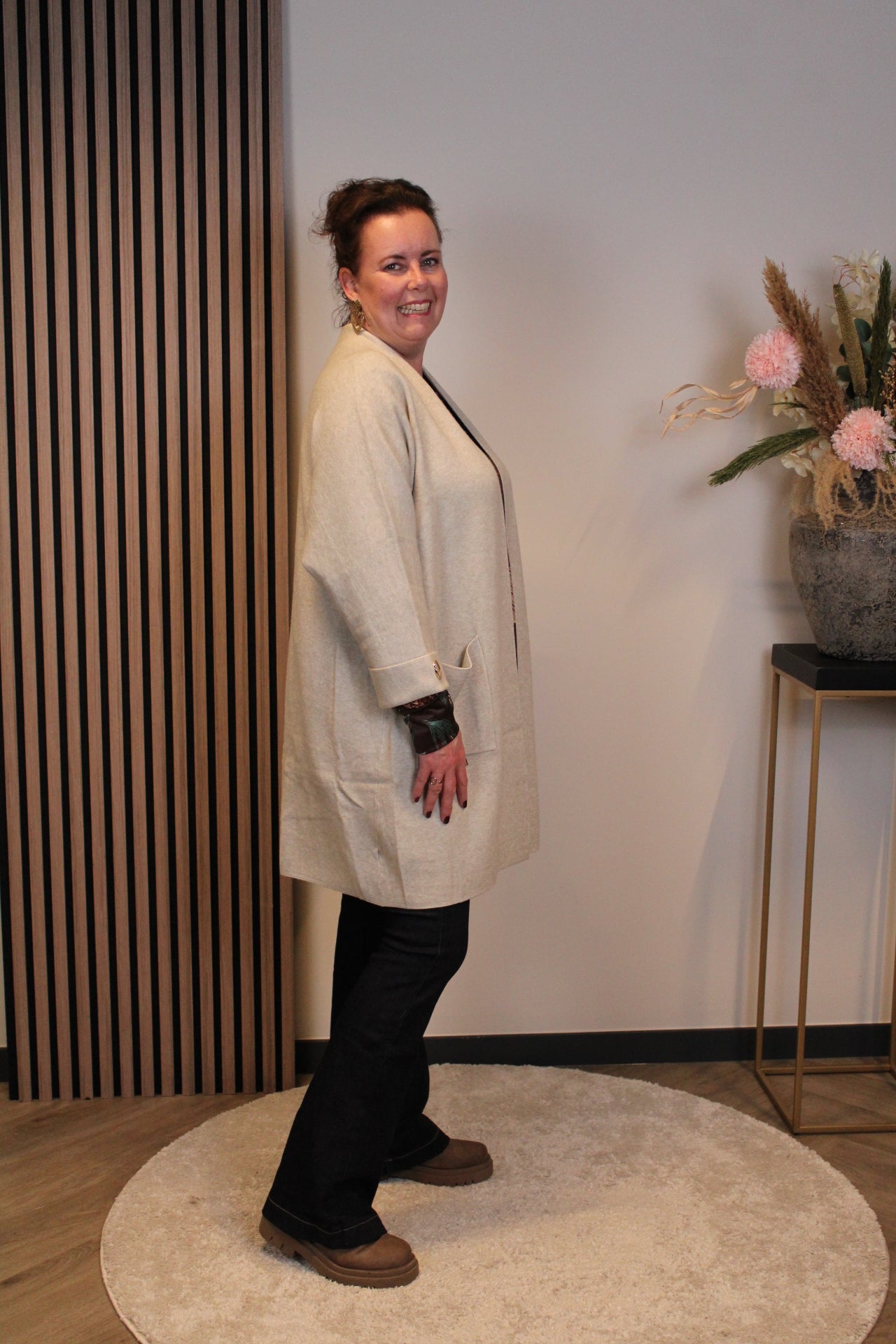 Mara | Bluse weiß Langarm 38 bis 48