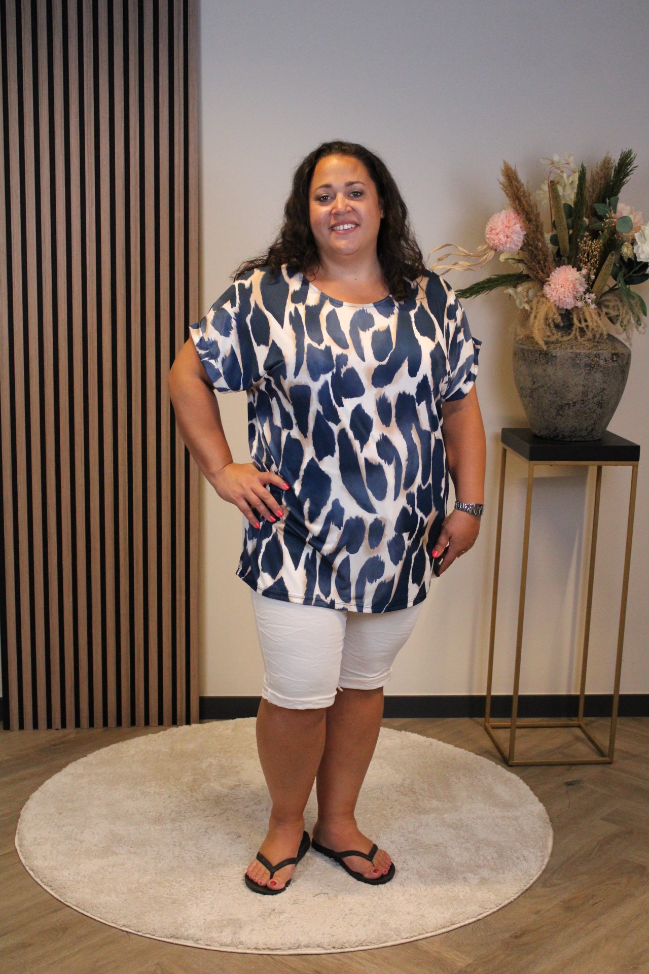 Aveline | Top blau 48 bis 52