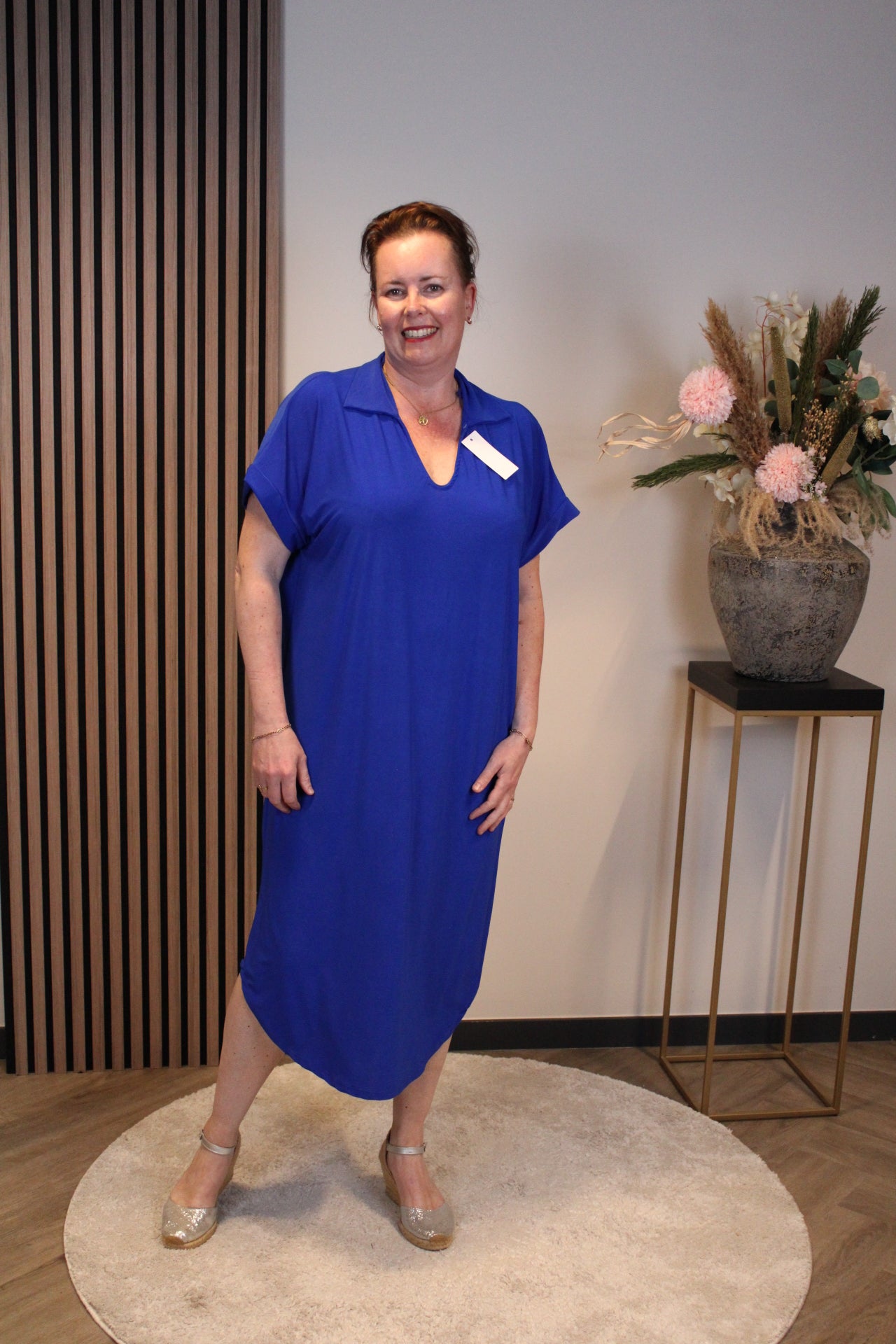 Vero | Kleid blau 50 bis 54