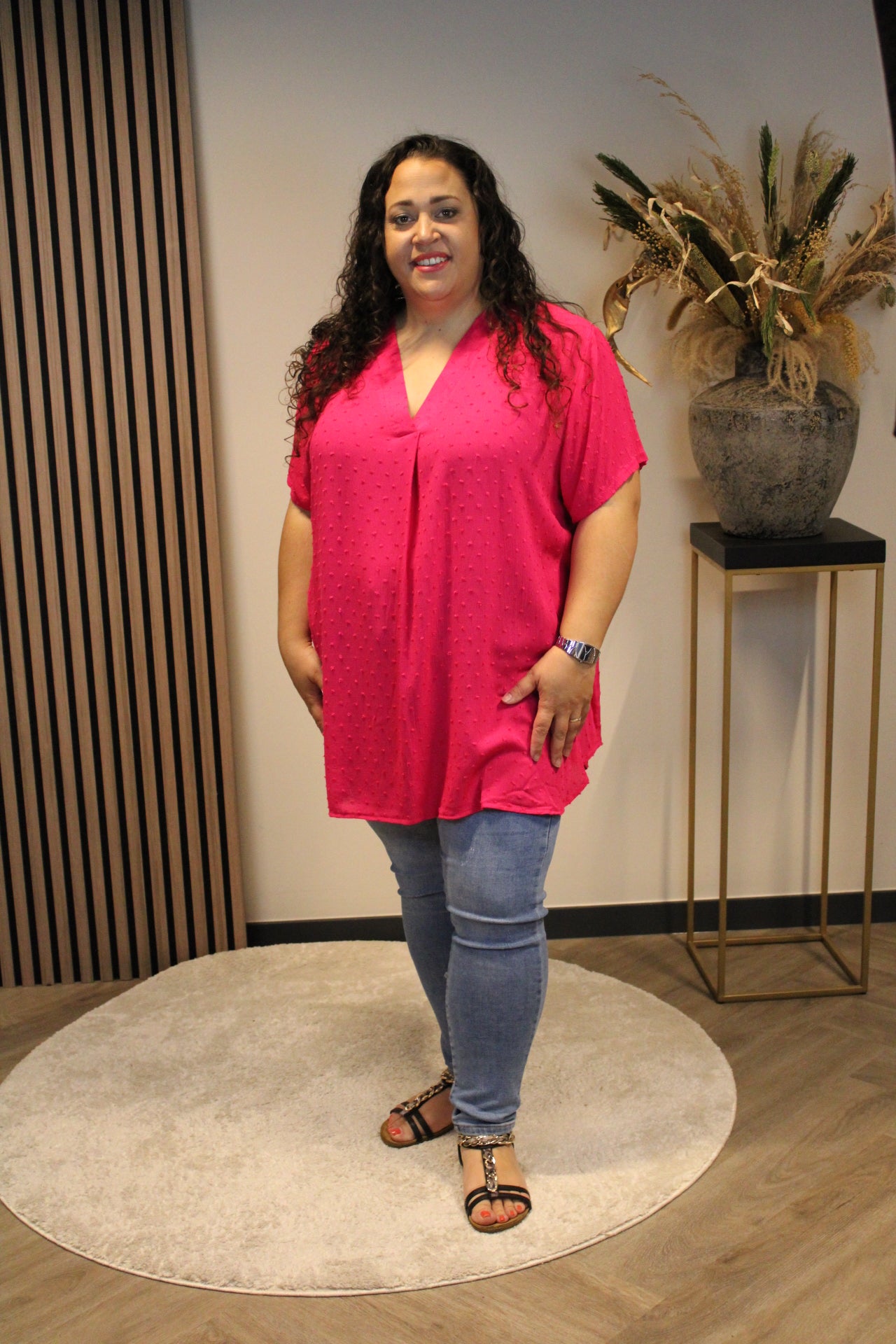 Rosalie | Bluse Pink 48 bis 52