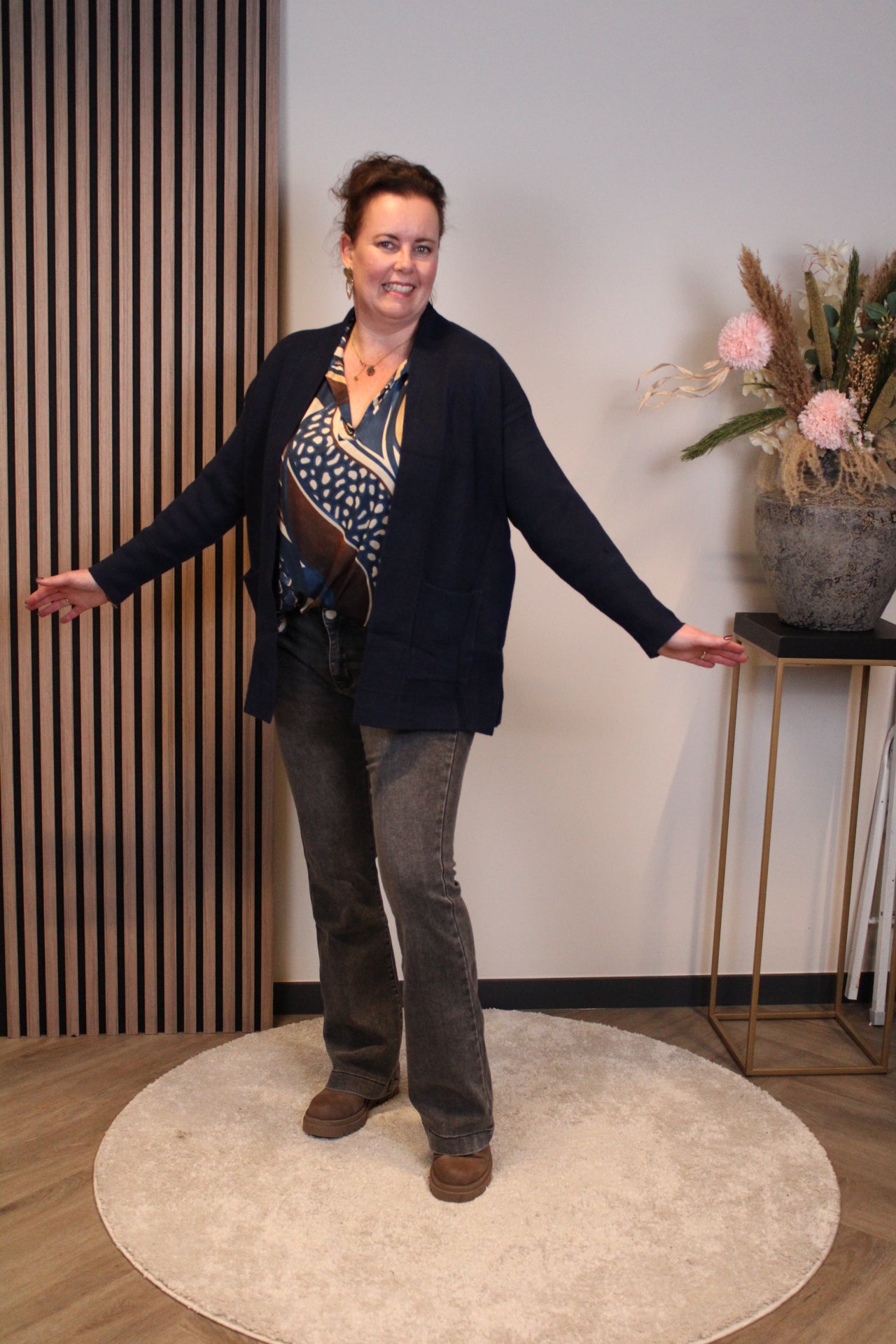 Mara | Bluse weiß Langarm 38 bis 48