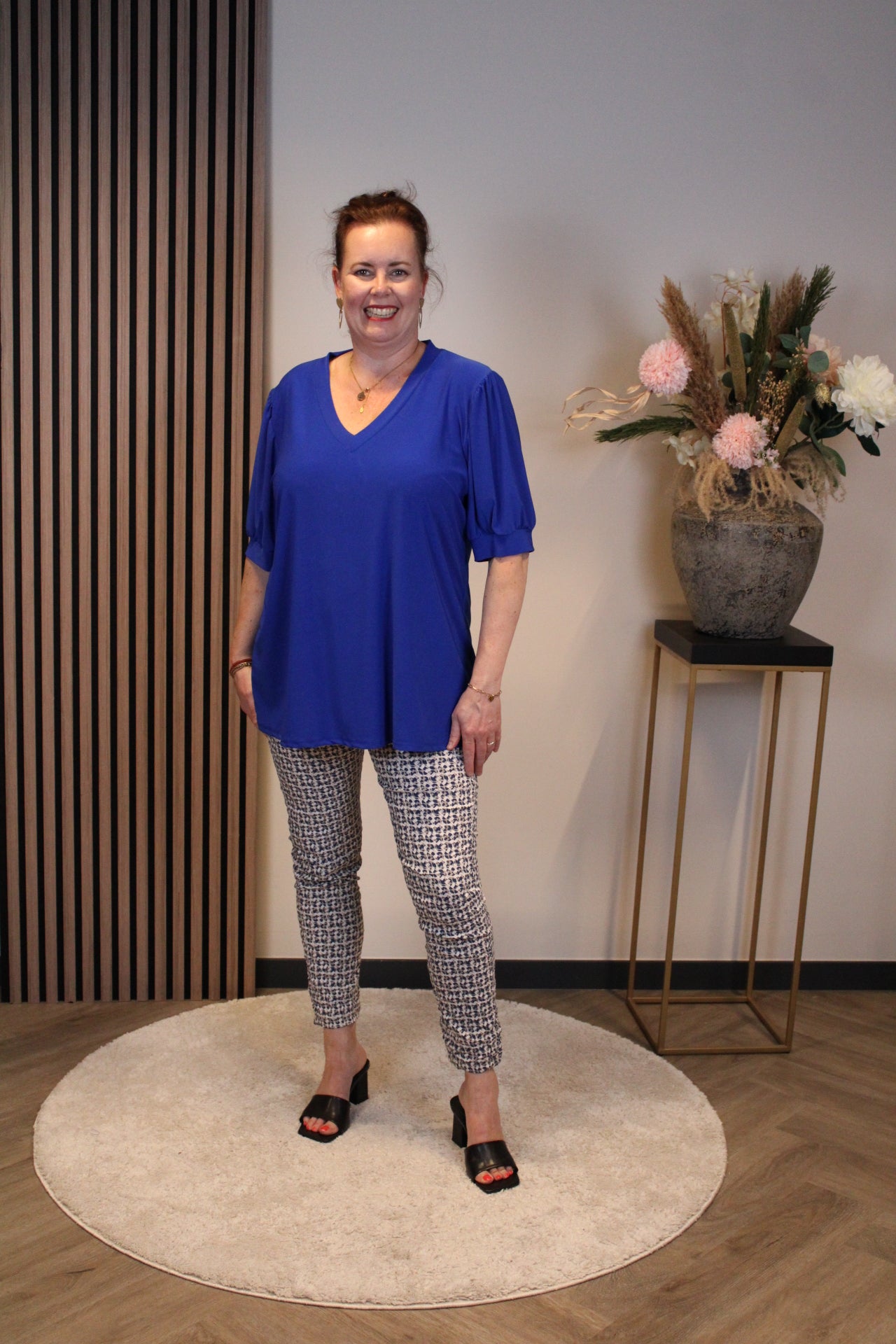 Lila | Lange Hosen 38 bis 48