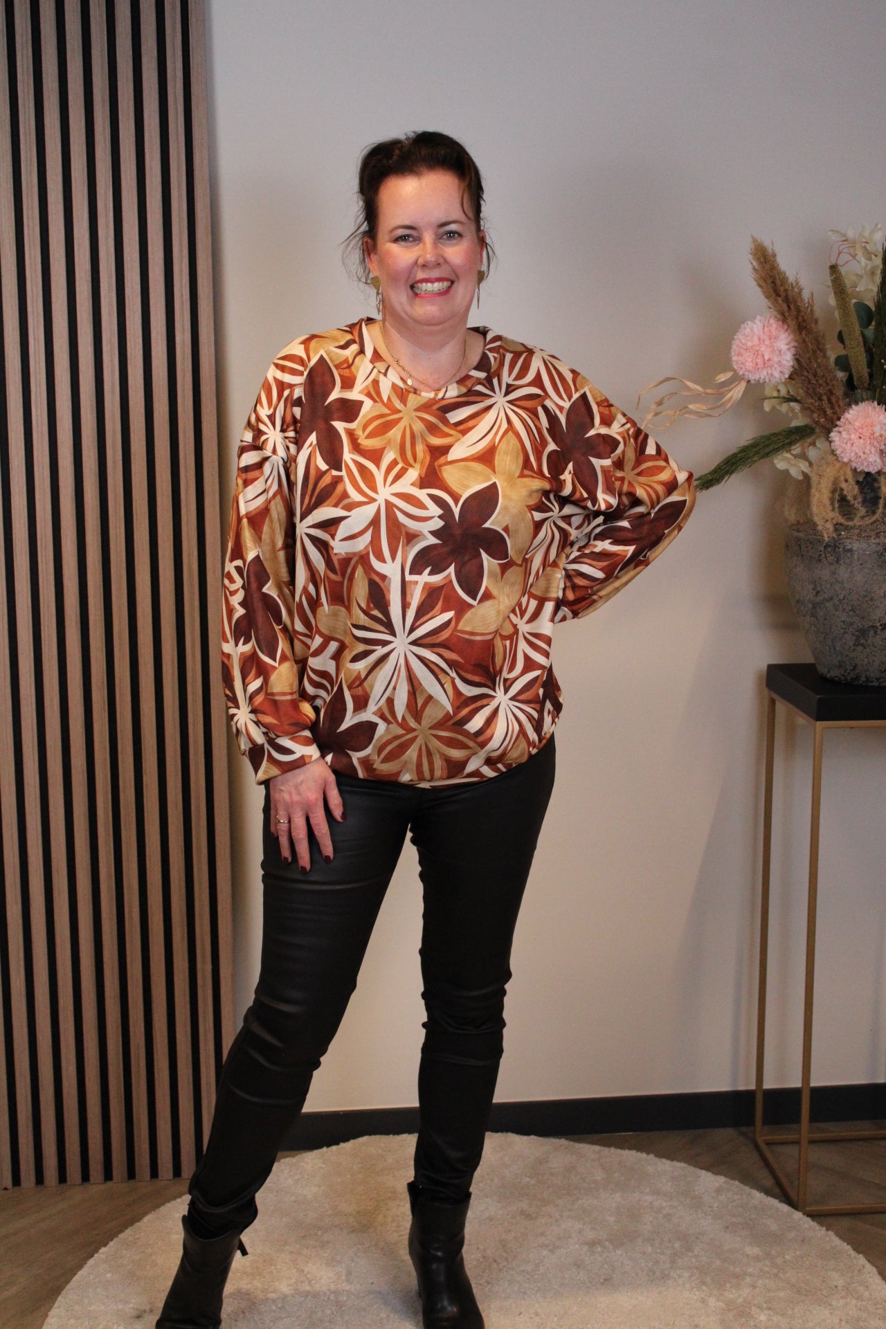 Mara | Bluse weiß Langarm 38 bis 48