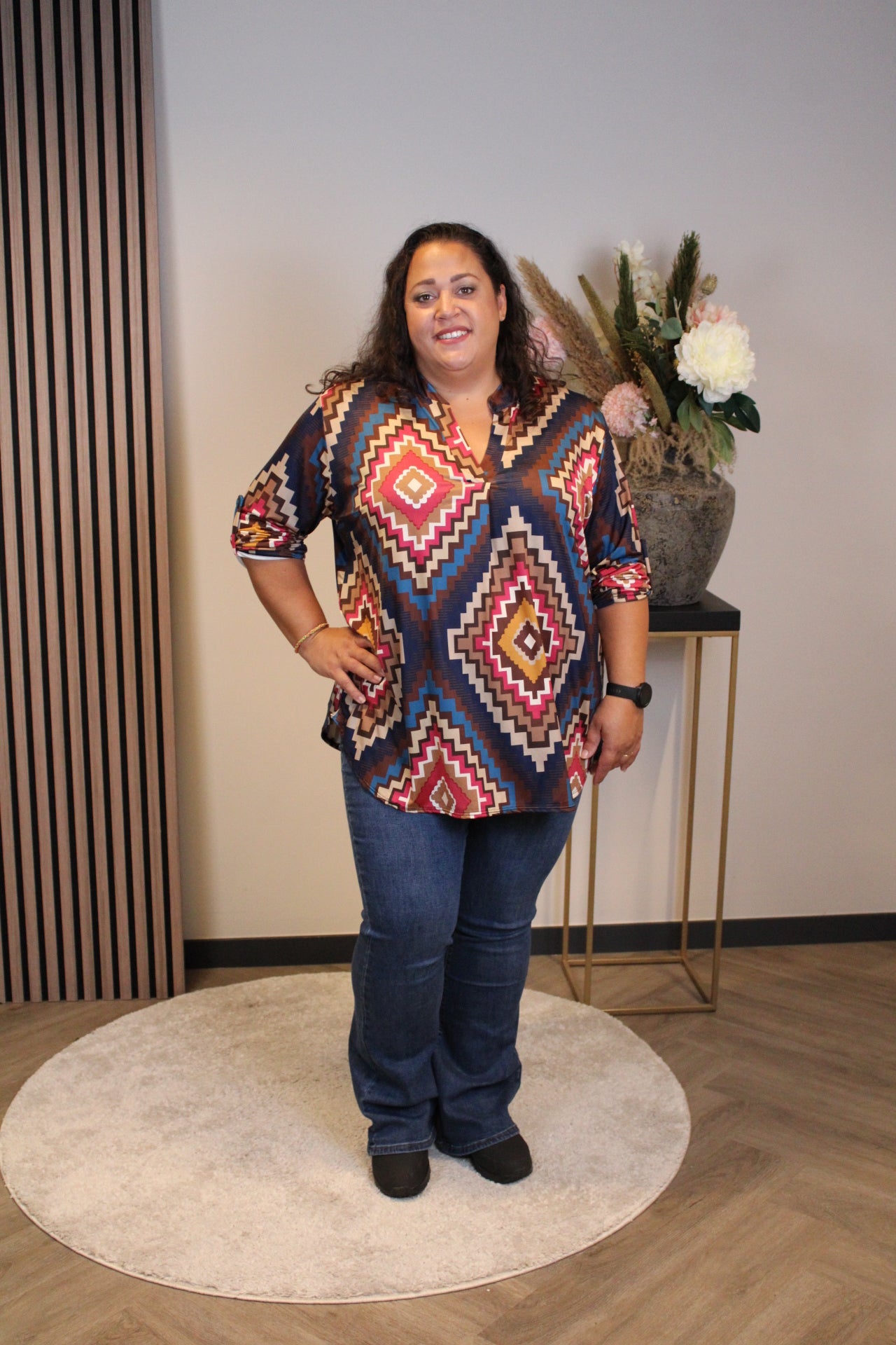 Josefine | Langarmbluse 48 bis 52