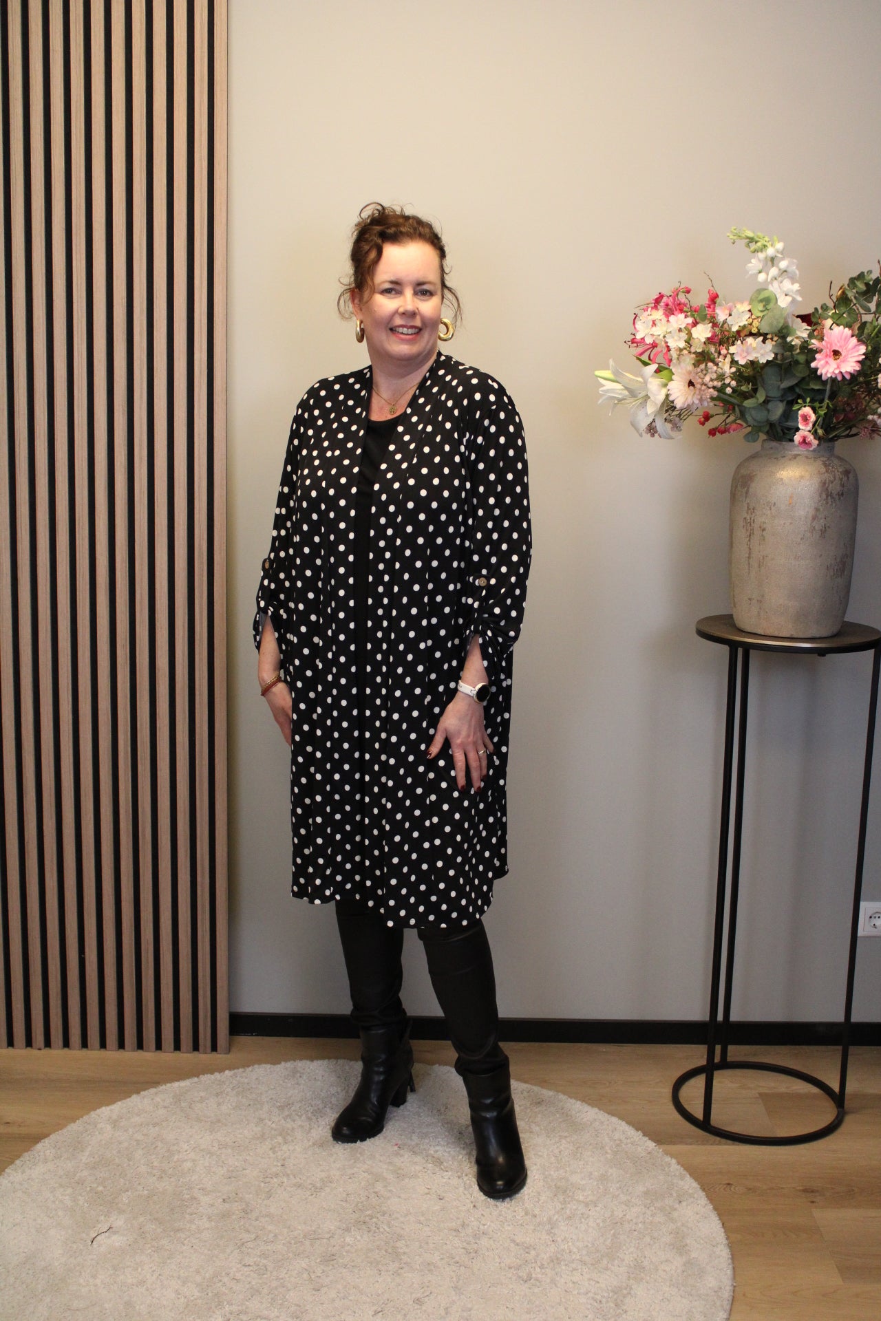 Mara | Bluse weiß Langarm 38 bis 48