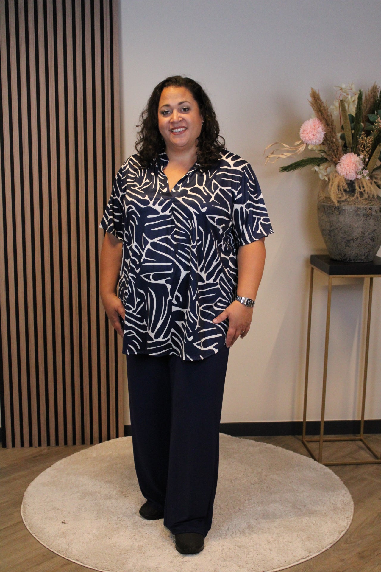 Ellen | Hose blau 48 bis 54
