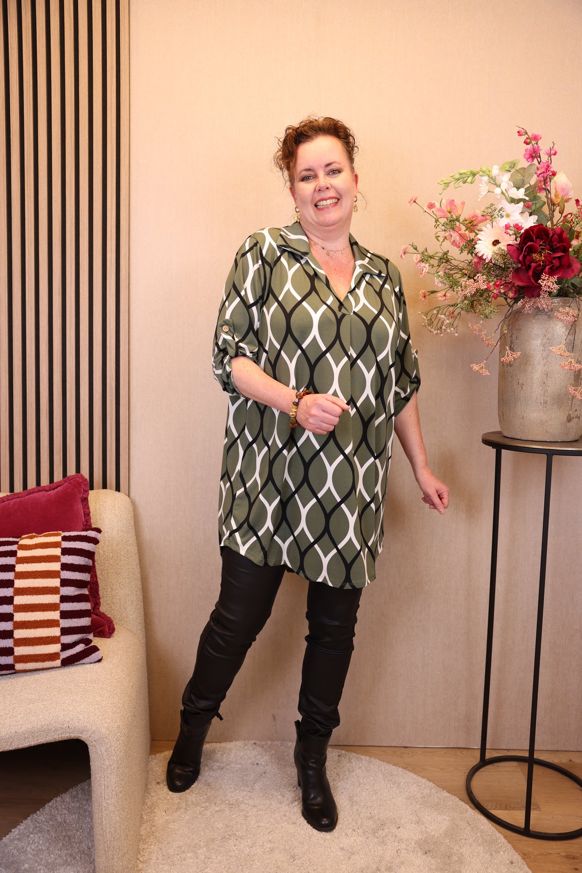 Hannah | Tuniek groen 38 - 58
