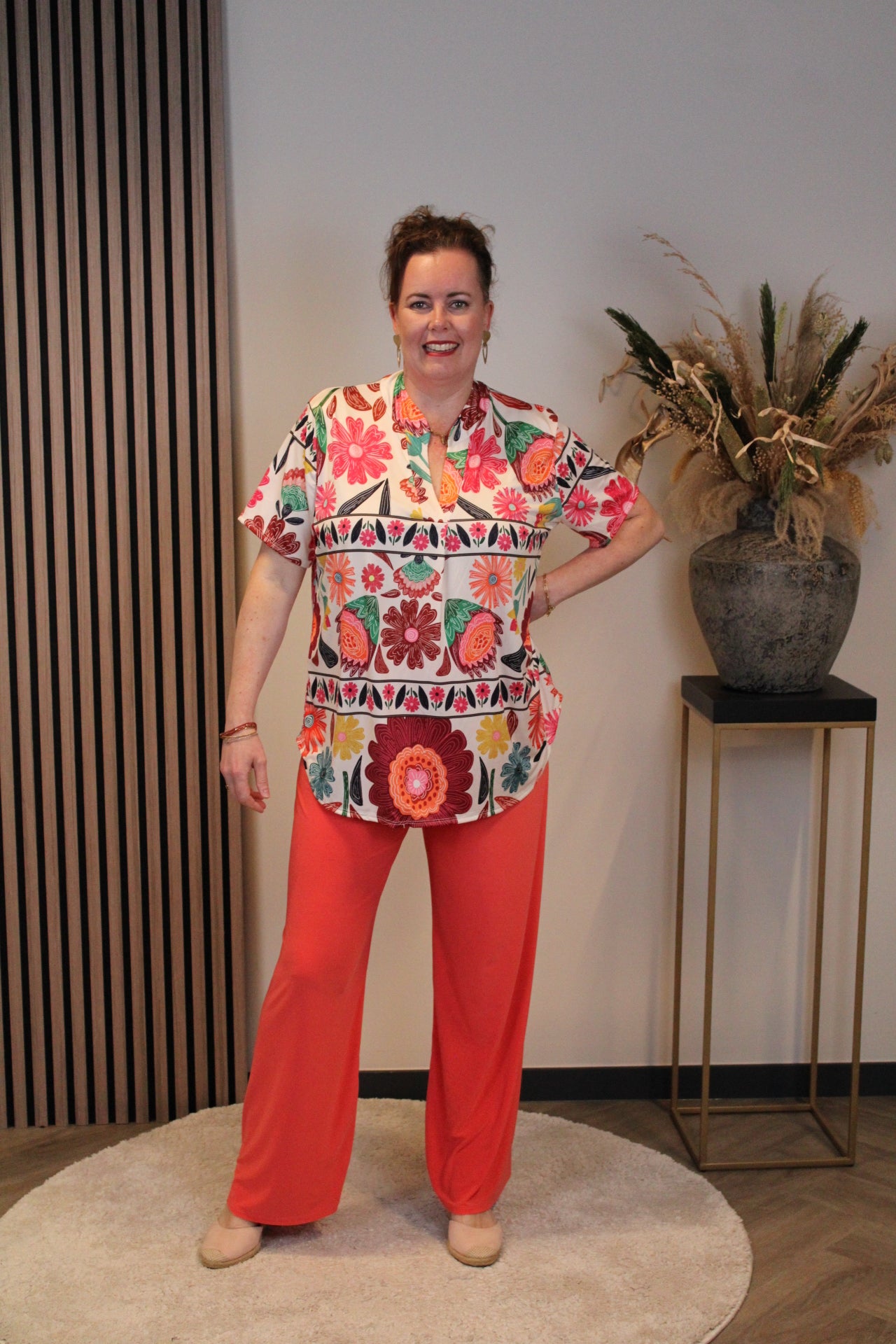 Ellen | Broek koraal 38 t/m 46