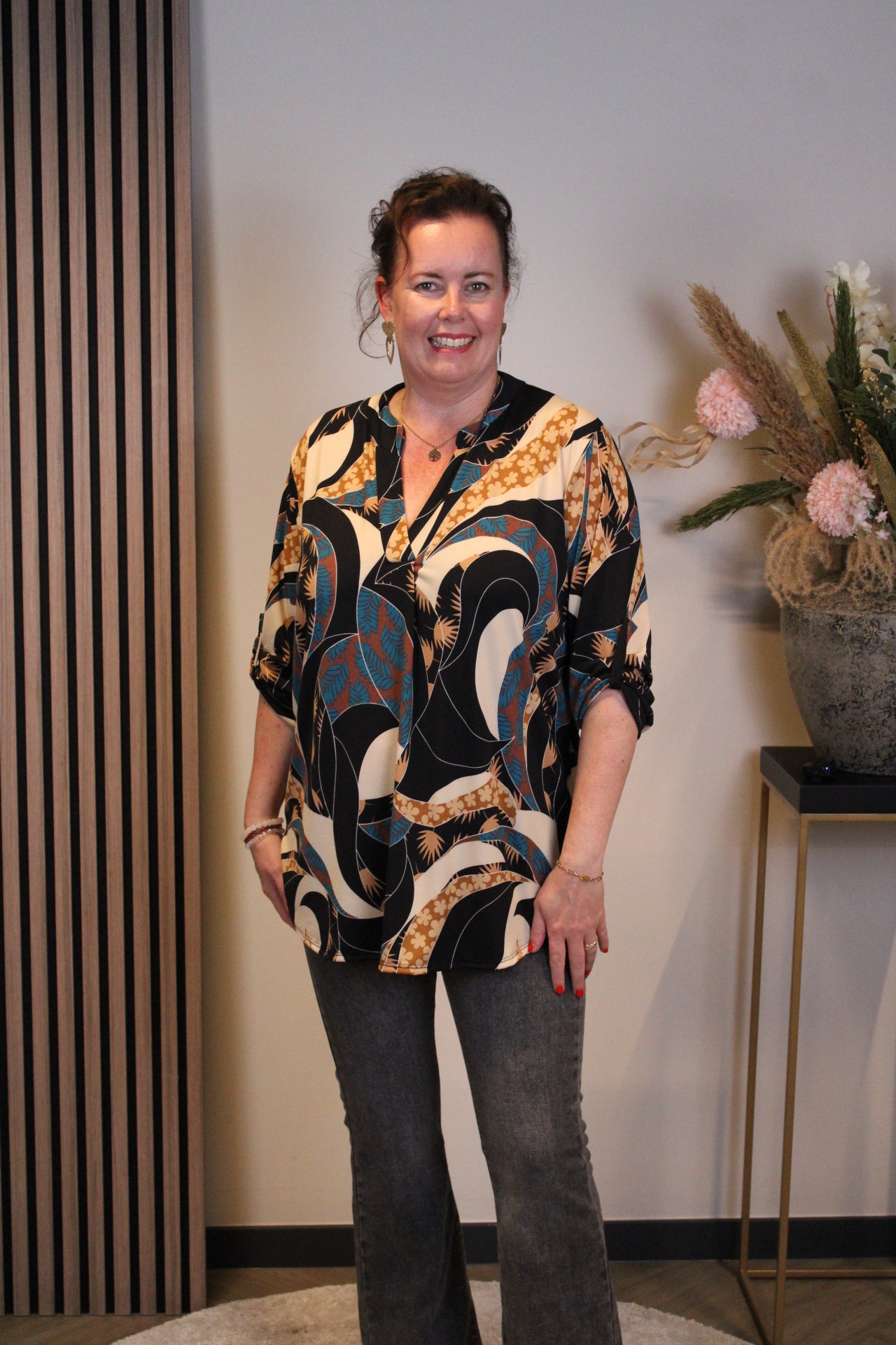 Brenda | Langarmbluse 38 bis 48