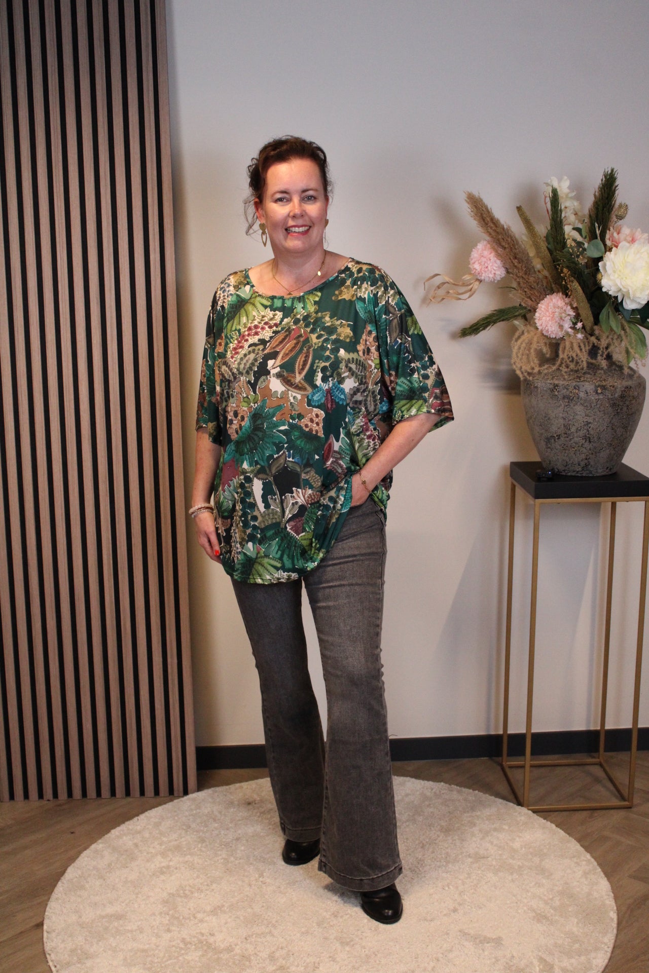 Rose | Top grün 48 bis 52