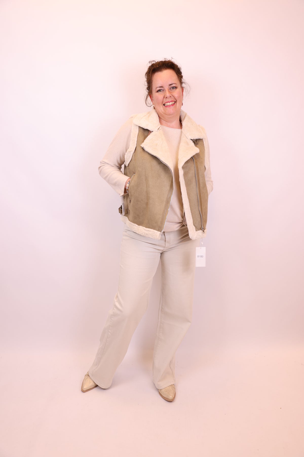 Maxime | Grüne Jeansjacke