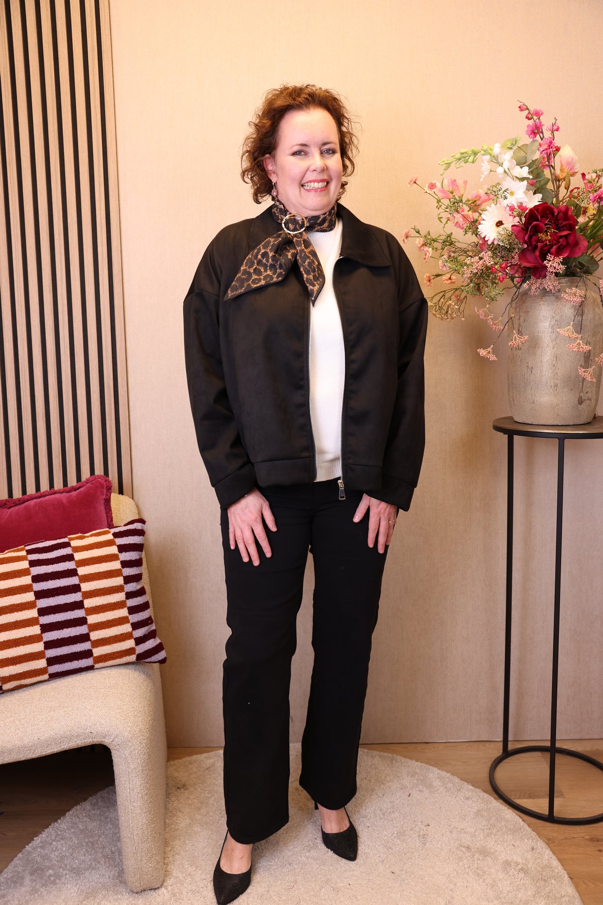 Maxime | Grüne Jeansjacke
