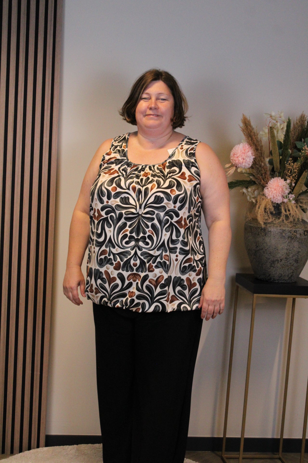 Silke | Top schwarz 52 bis 58