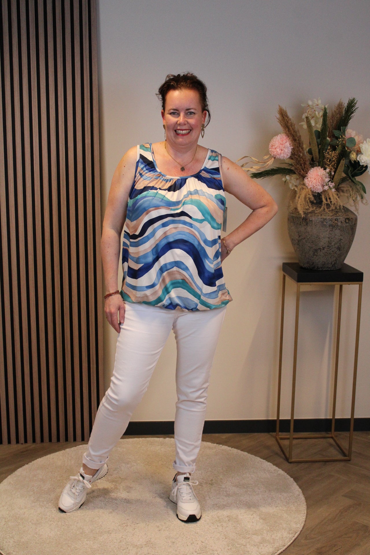 Niene | Top blau 48 bis 52
