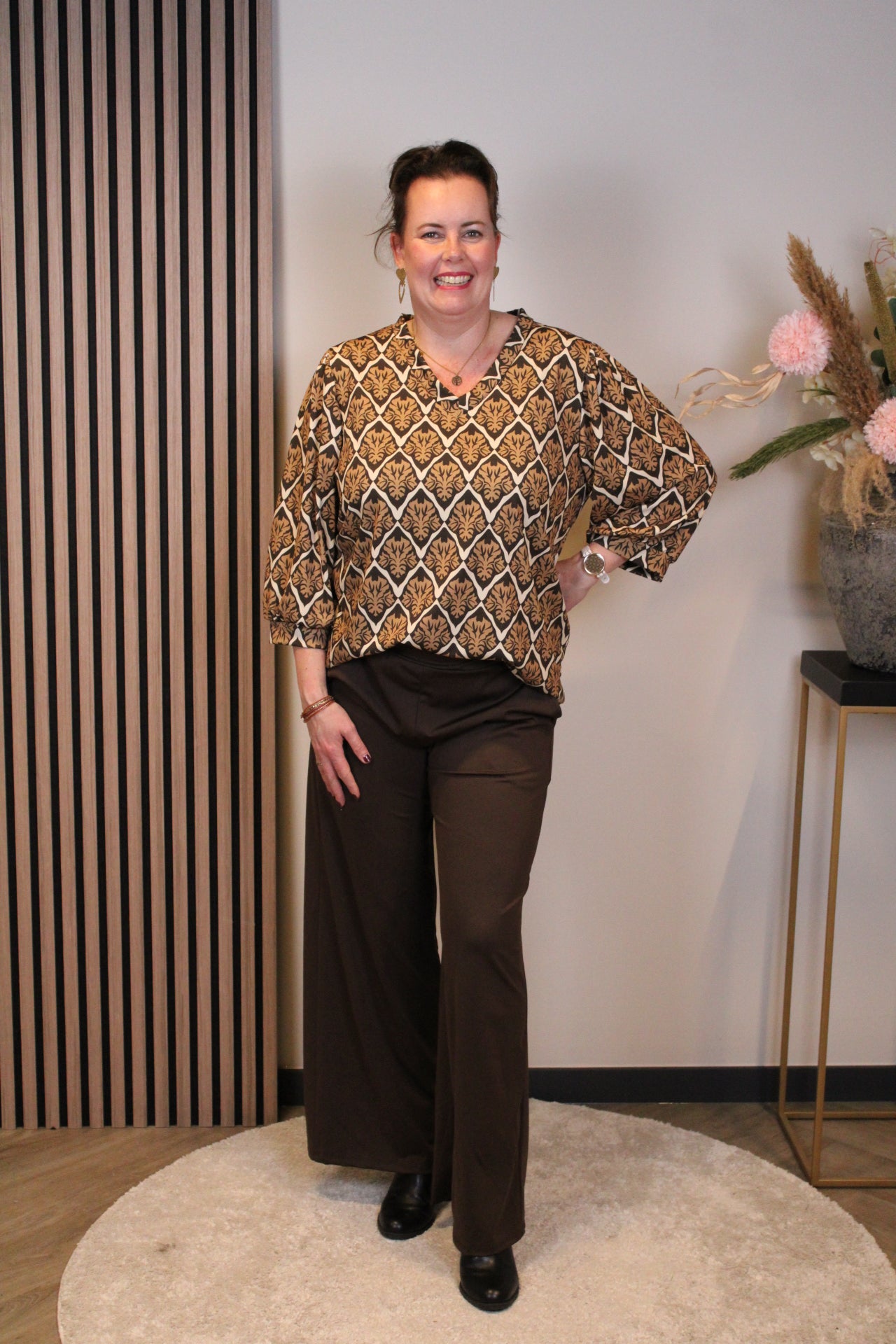 Indy | Hose bordeauxrot 40 bis 44