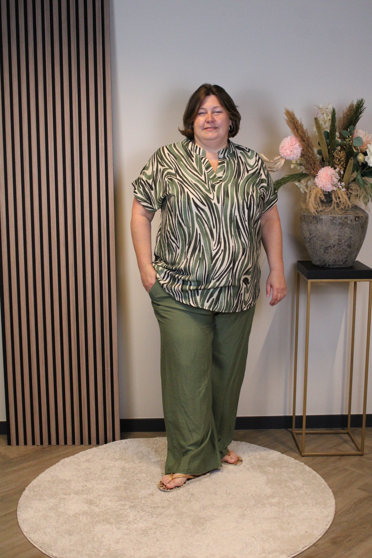 Dora | Bluse schwarz Langarm 52 bis 58