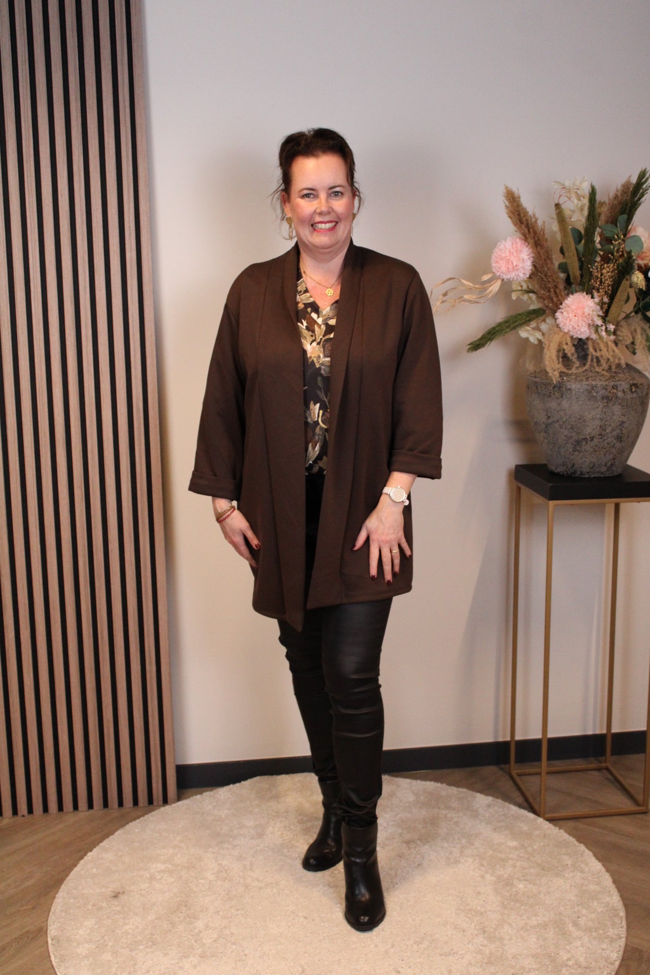 Mara | Bluse weiß Langarm 38 bis 48