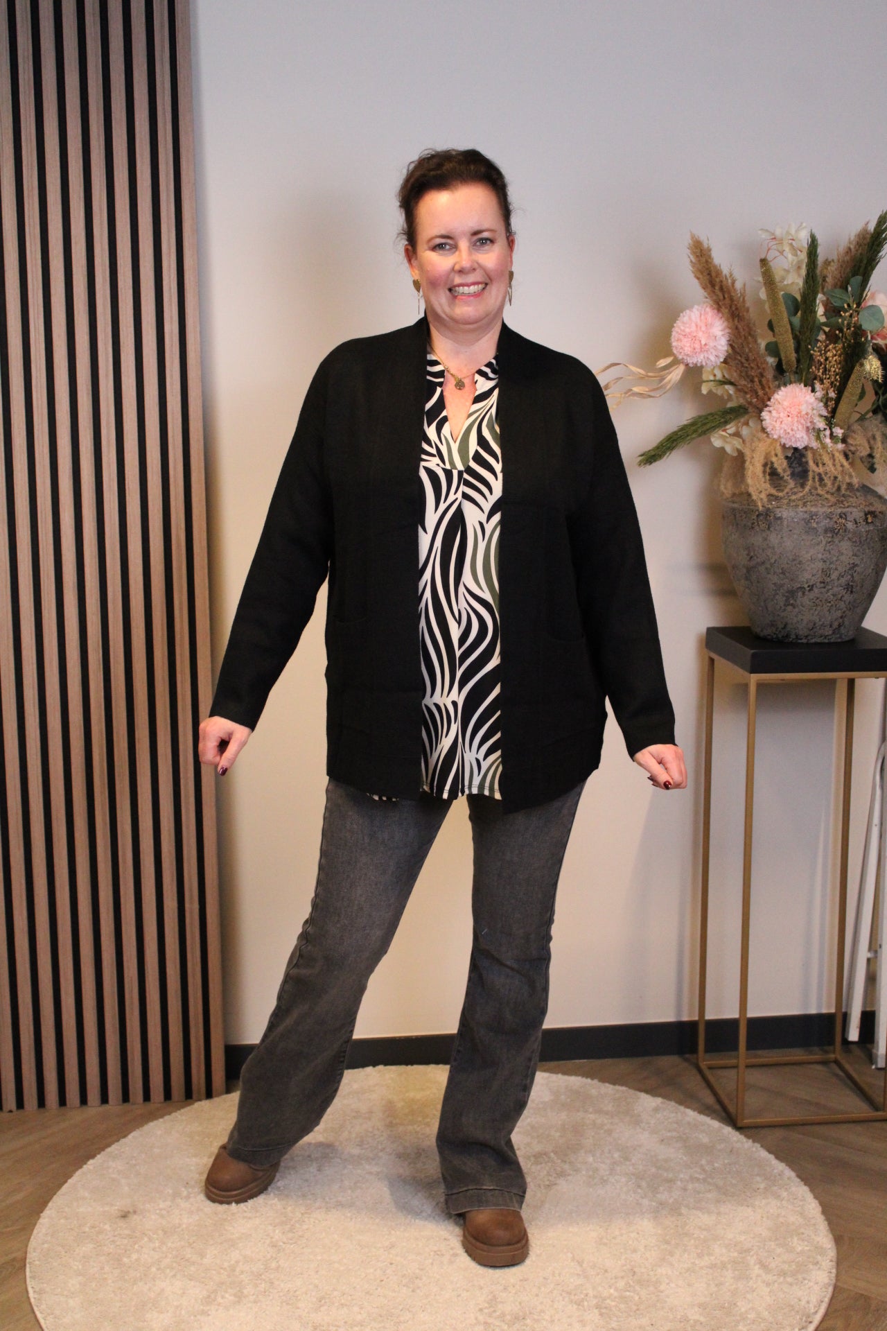 Mara | Bluse weiß Langarm 38 bis 48