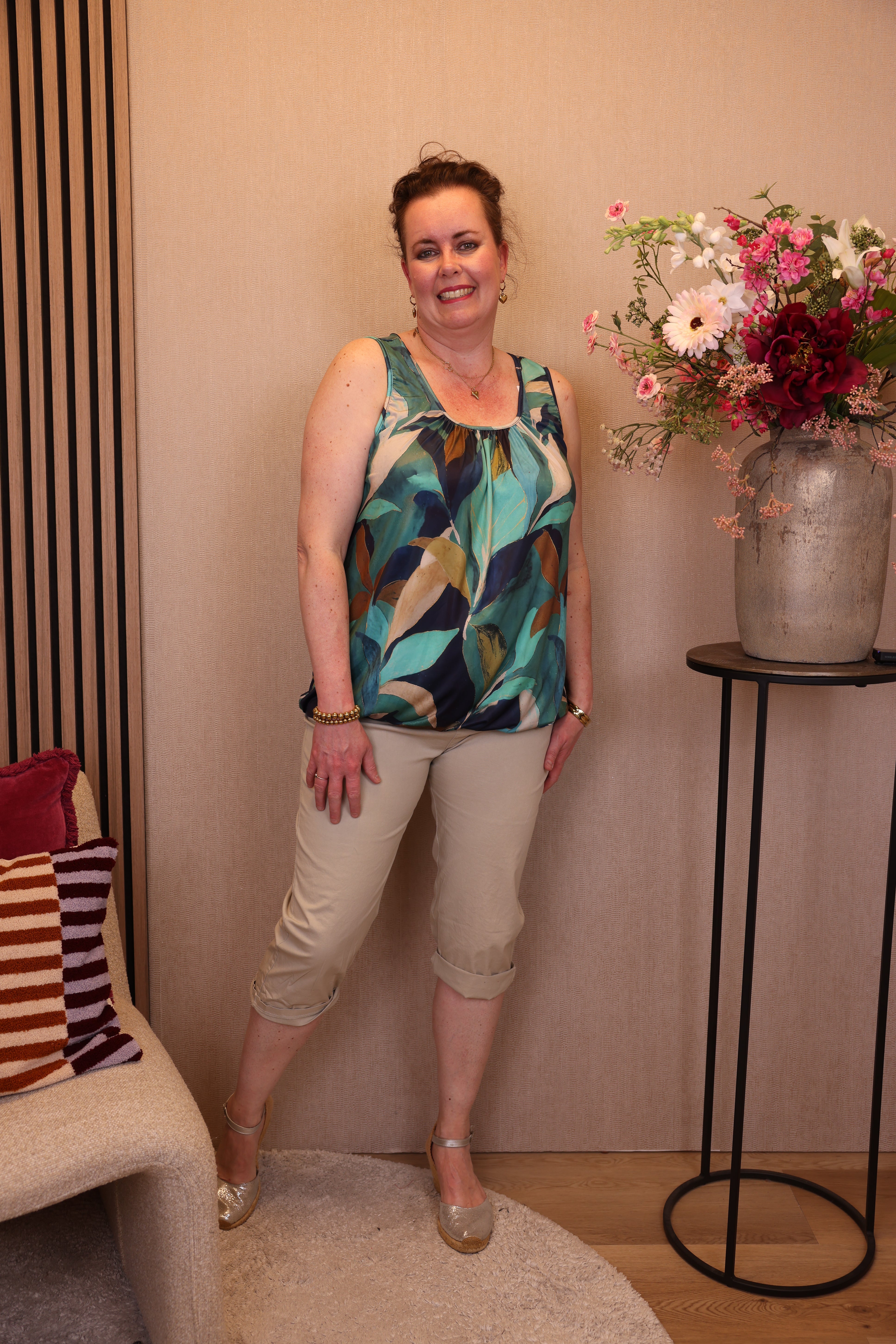 Dora | Bluse schwarz Langarm 52 bis 58