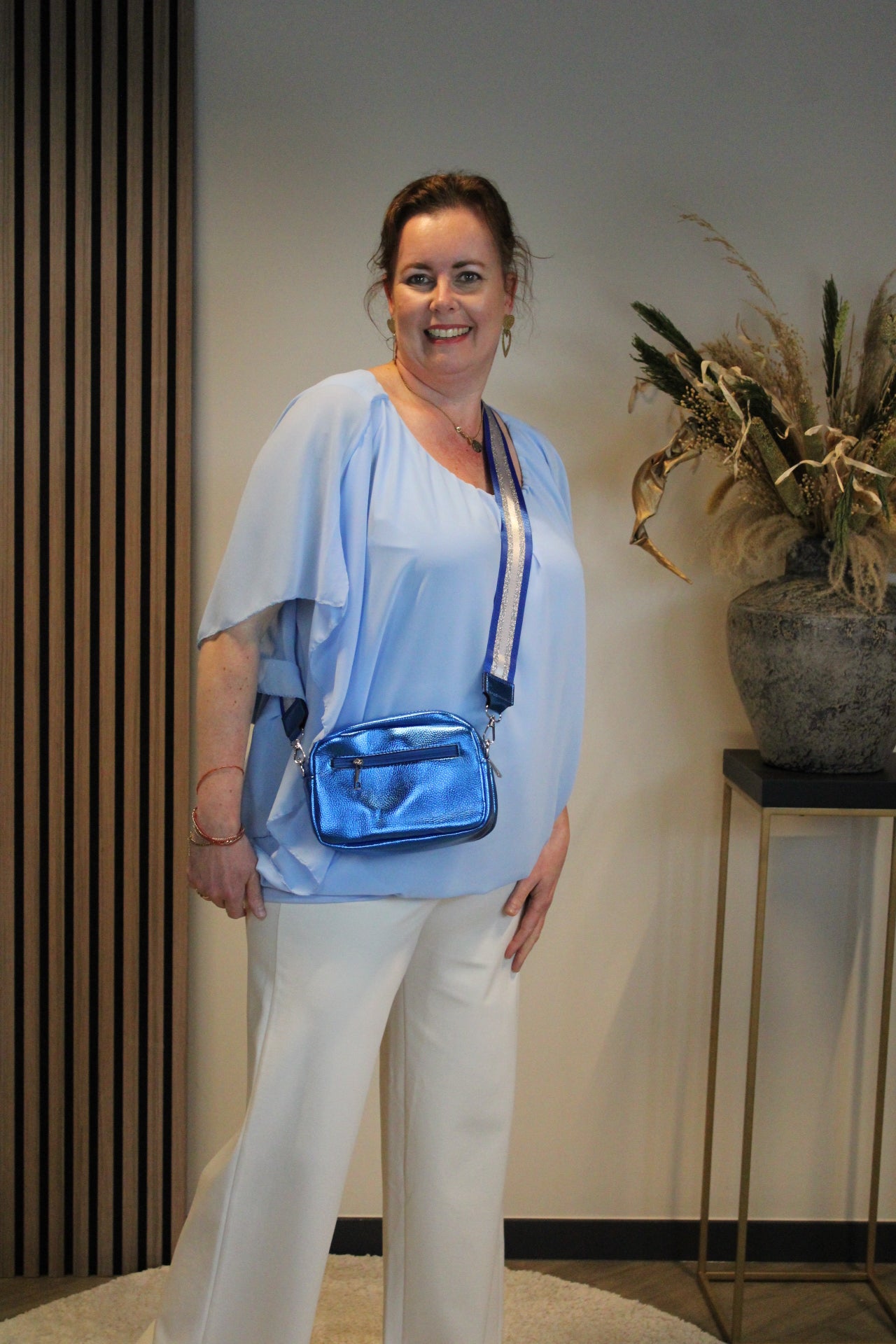 Diana - Tasche Glitzer Dunkelblau