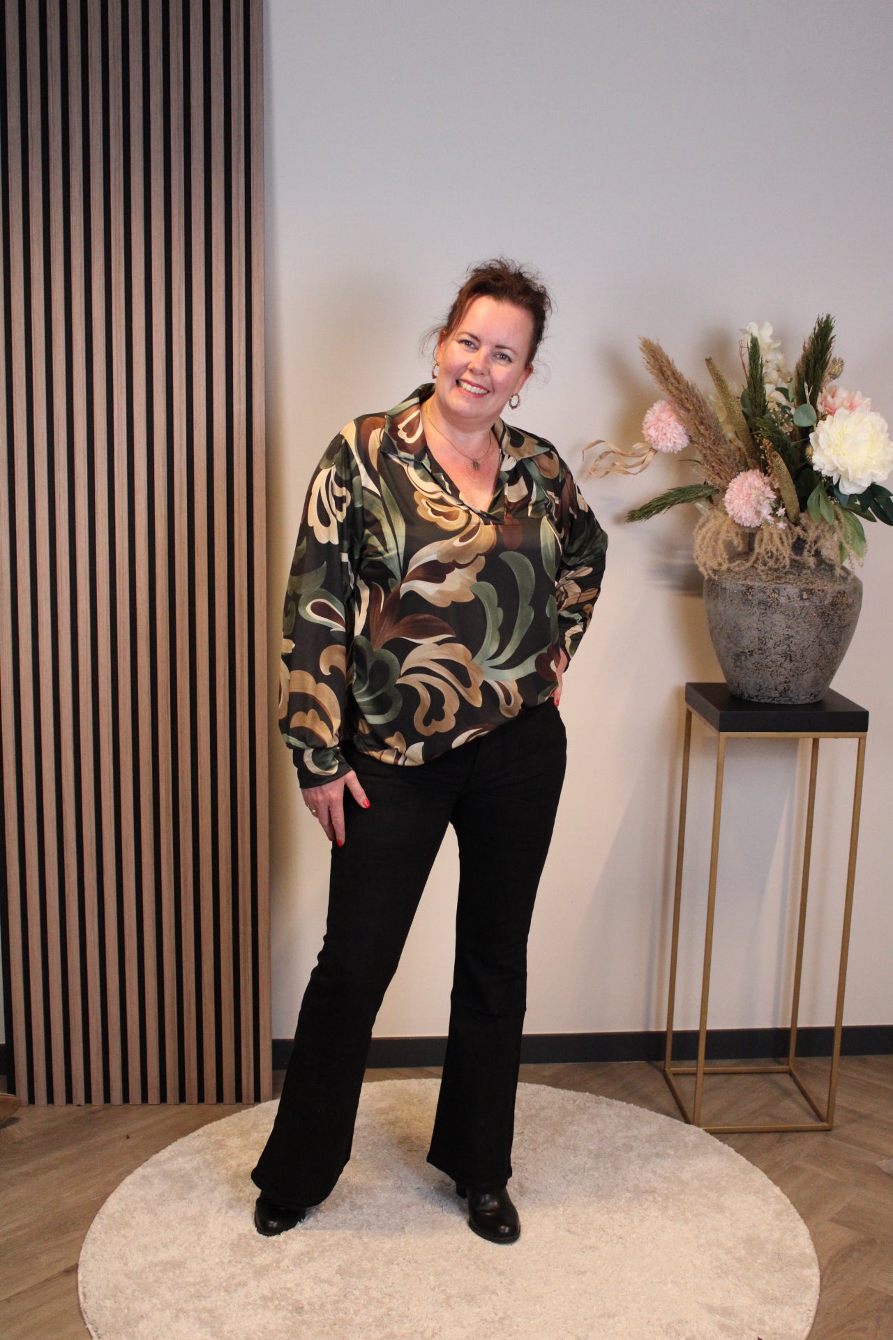 Anja schwarz | Flared Jeans