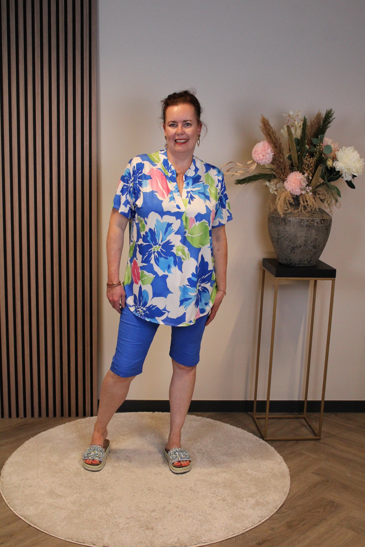 Indy | Kurze Hose Kobalt 38 bis 48