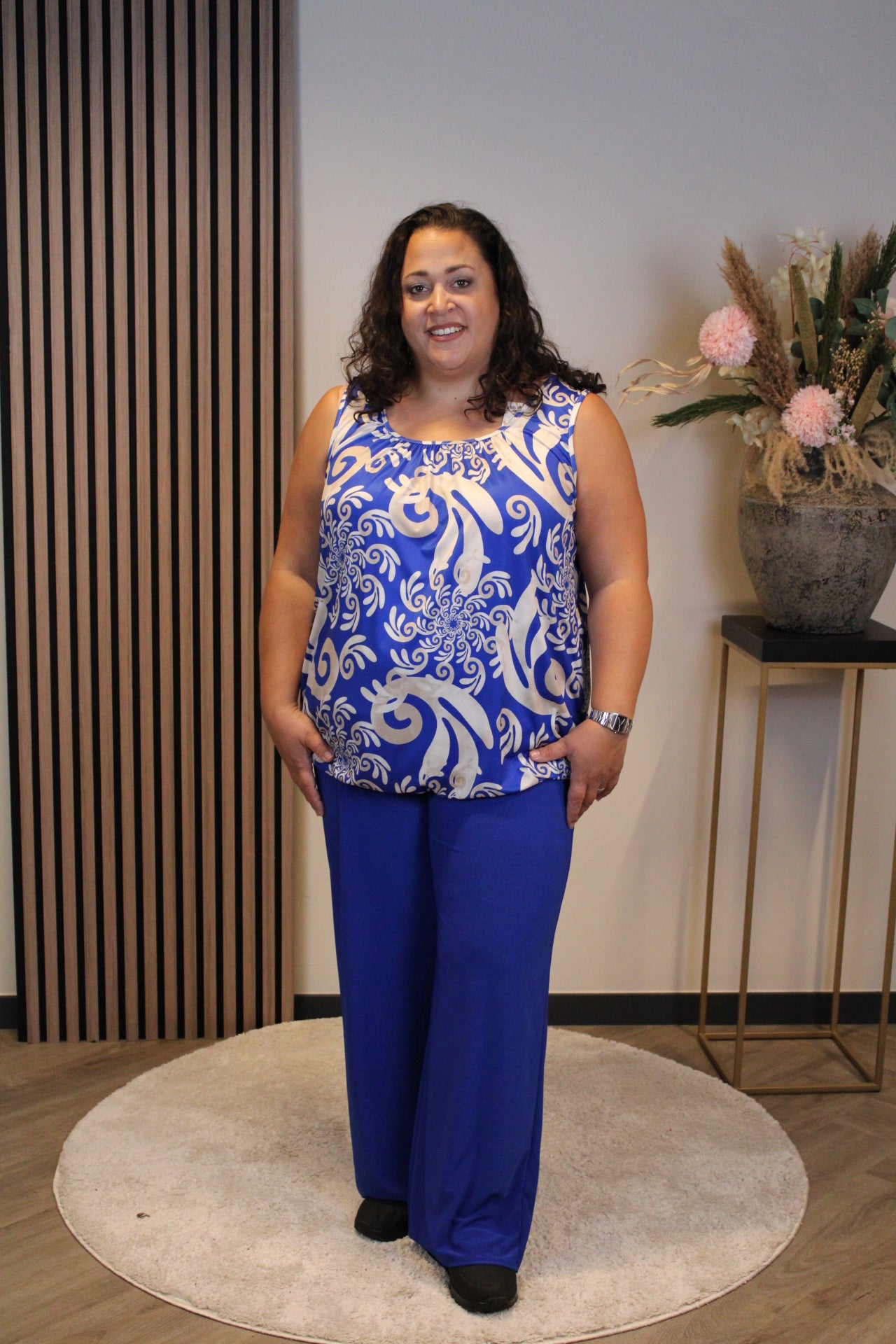 Sam | Top blau 48 bis 52