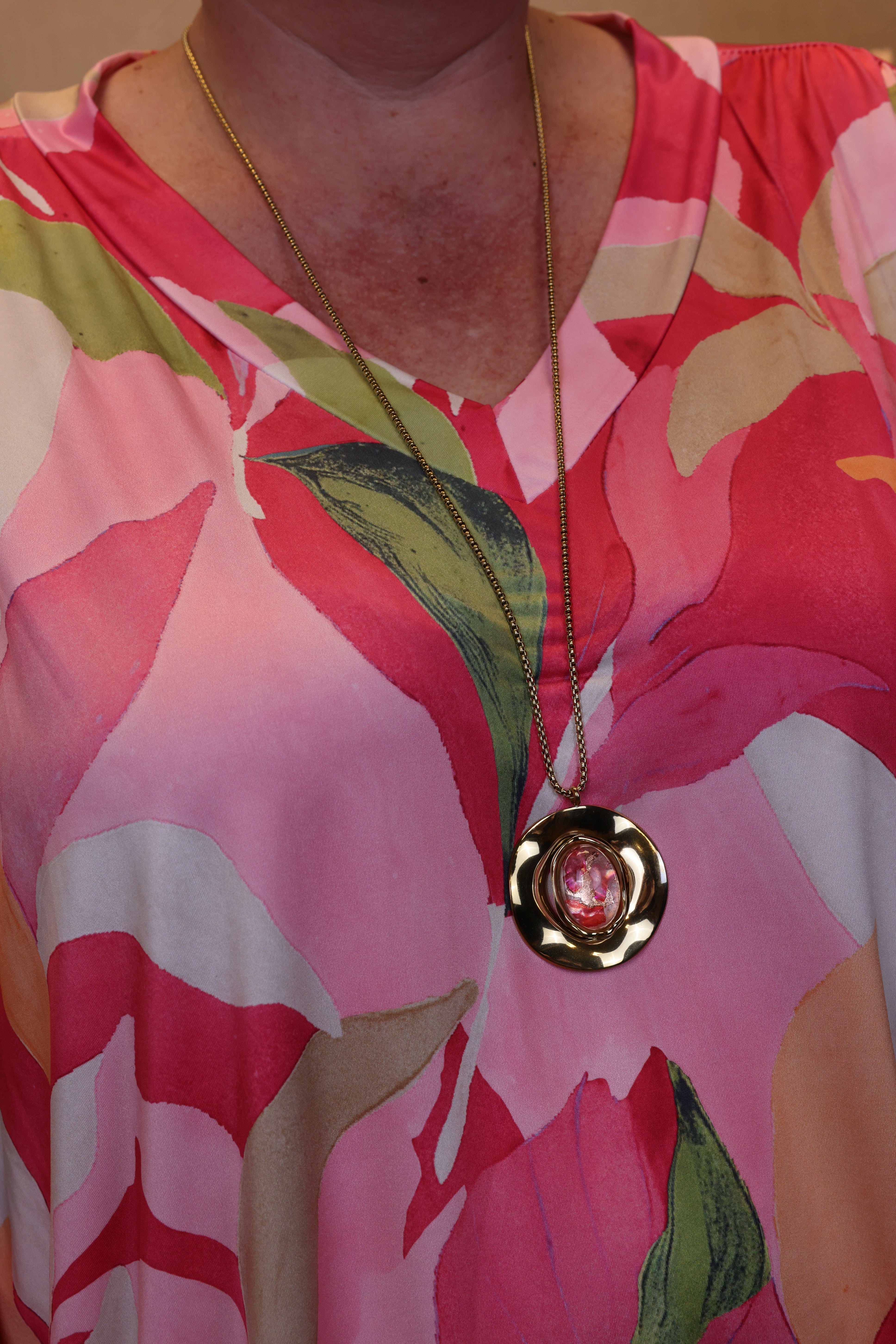 Fleur | Ketting goud