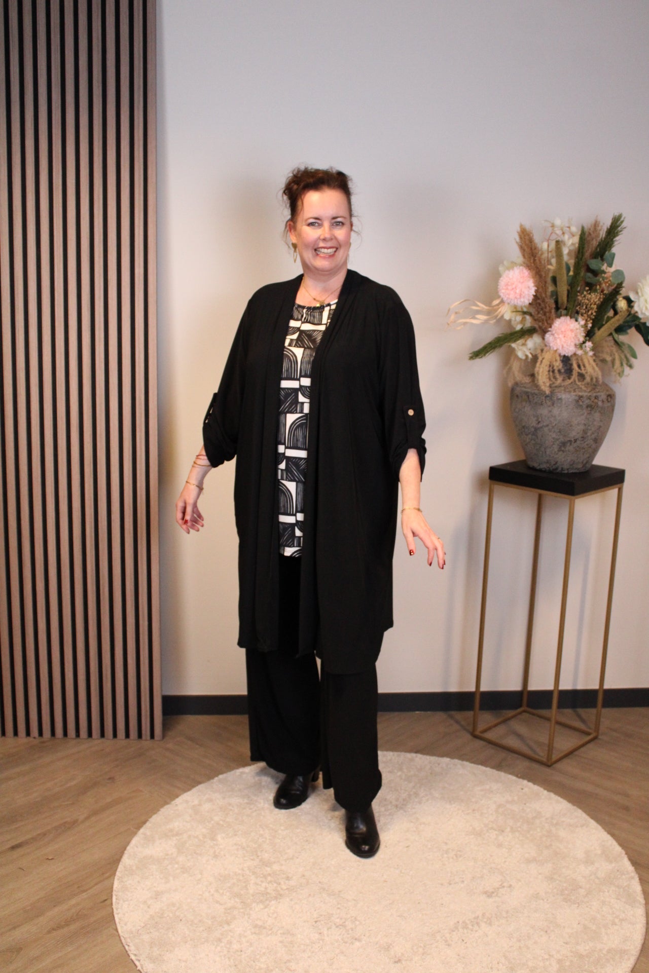 Sara | Bluse Langarm Grün 52 bis 58