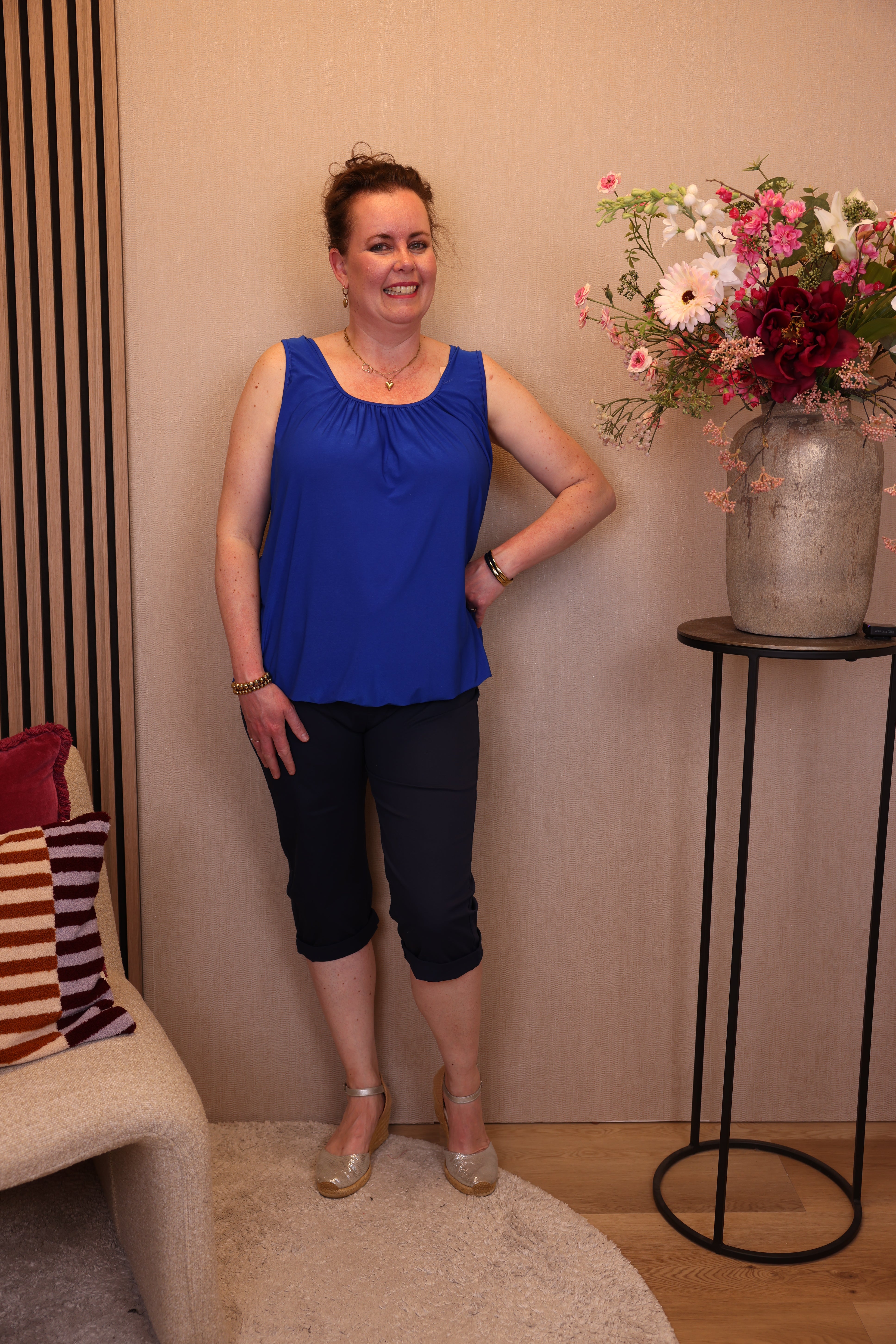 Dora | Bluse schwarz Langarm 52 bis 58