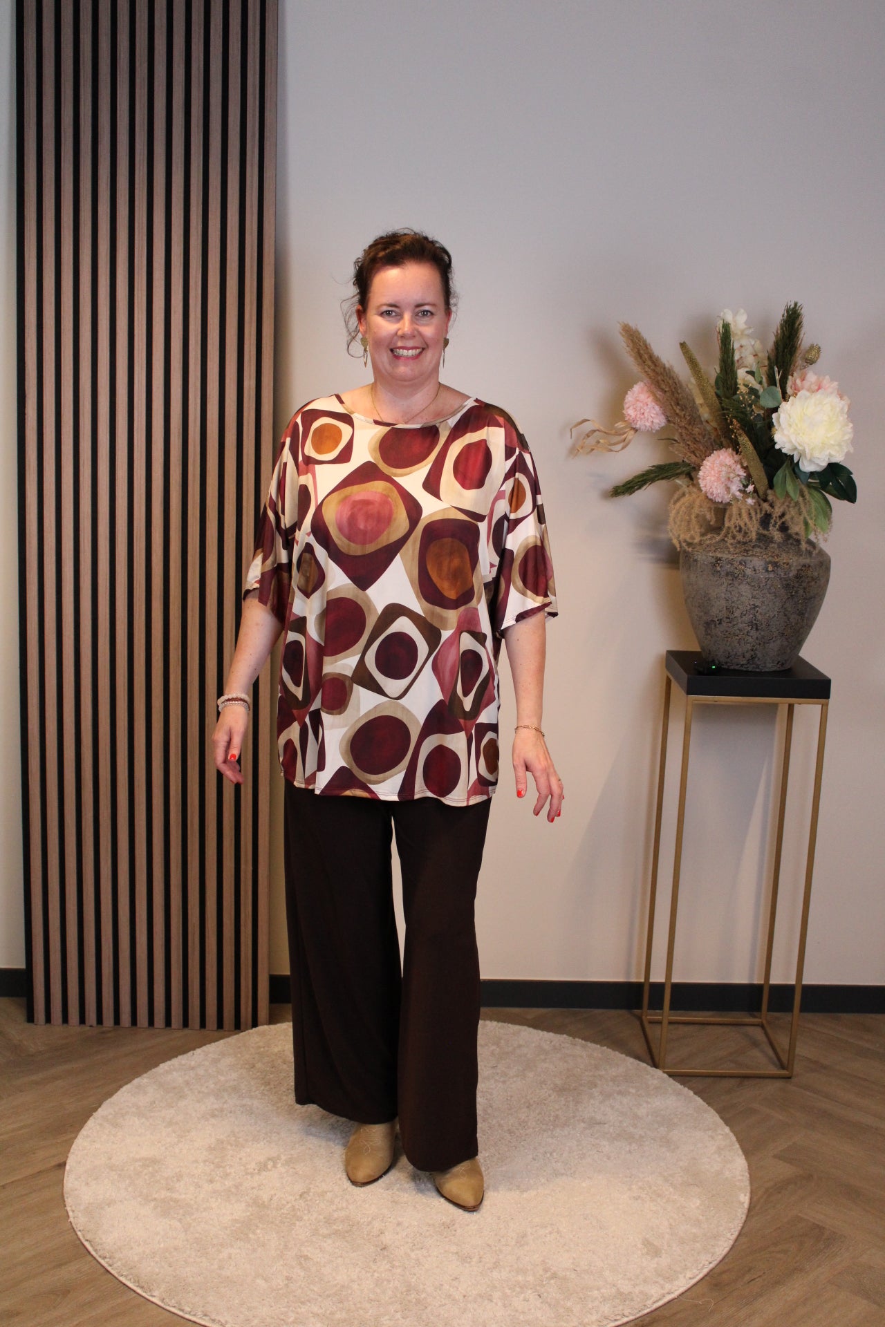 Lotte | Top dunkelrosa 48 bis 52