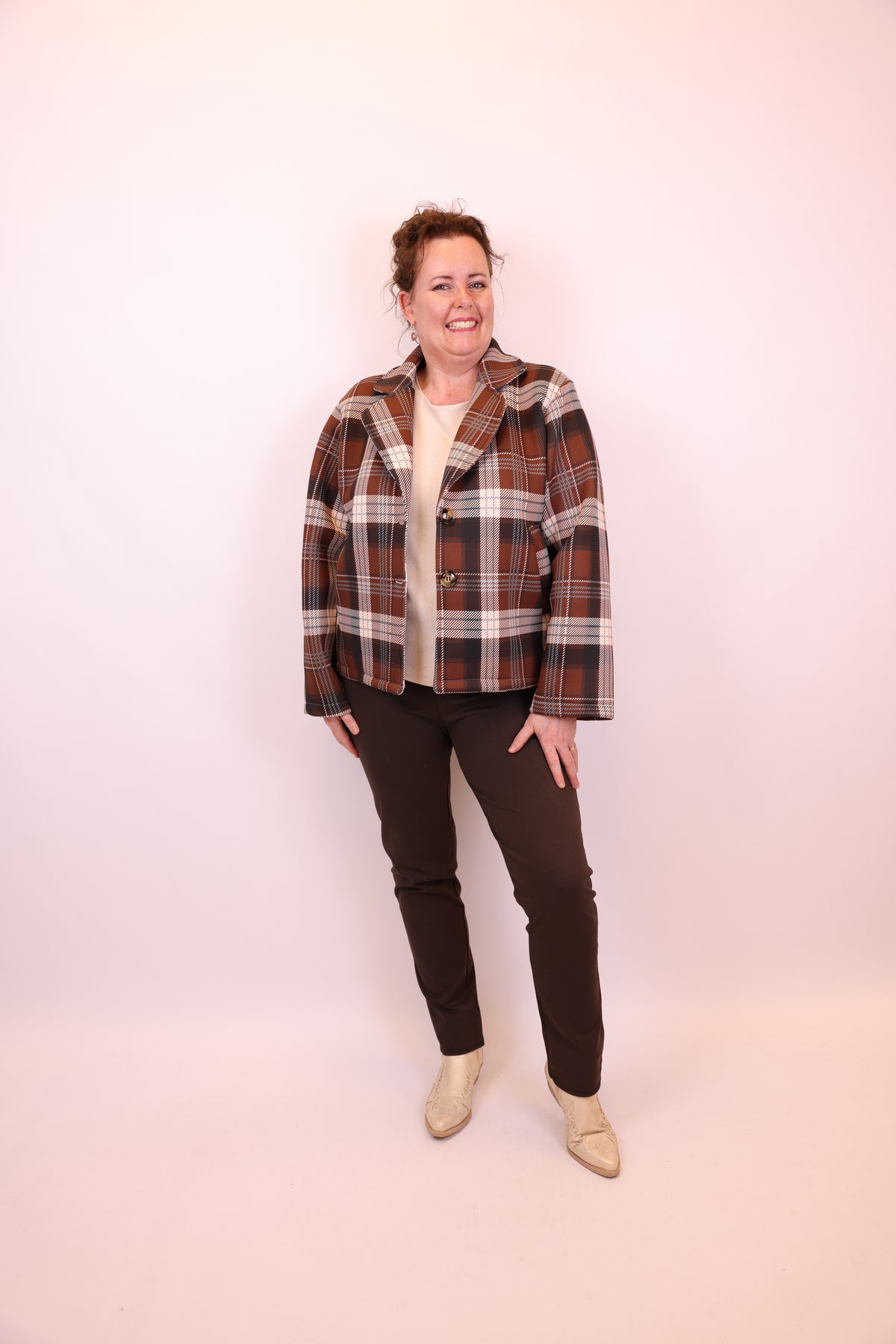 Maxime | Grüne Jeansjacke