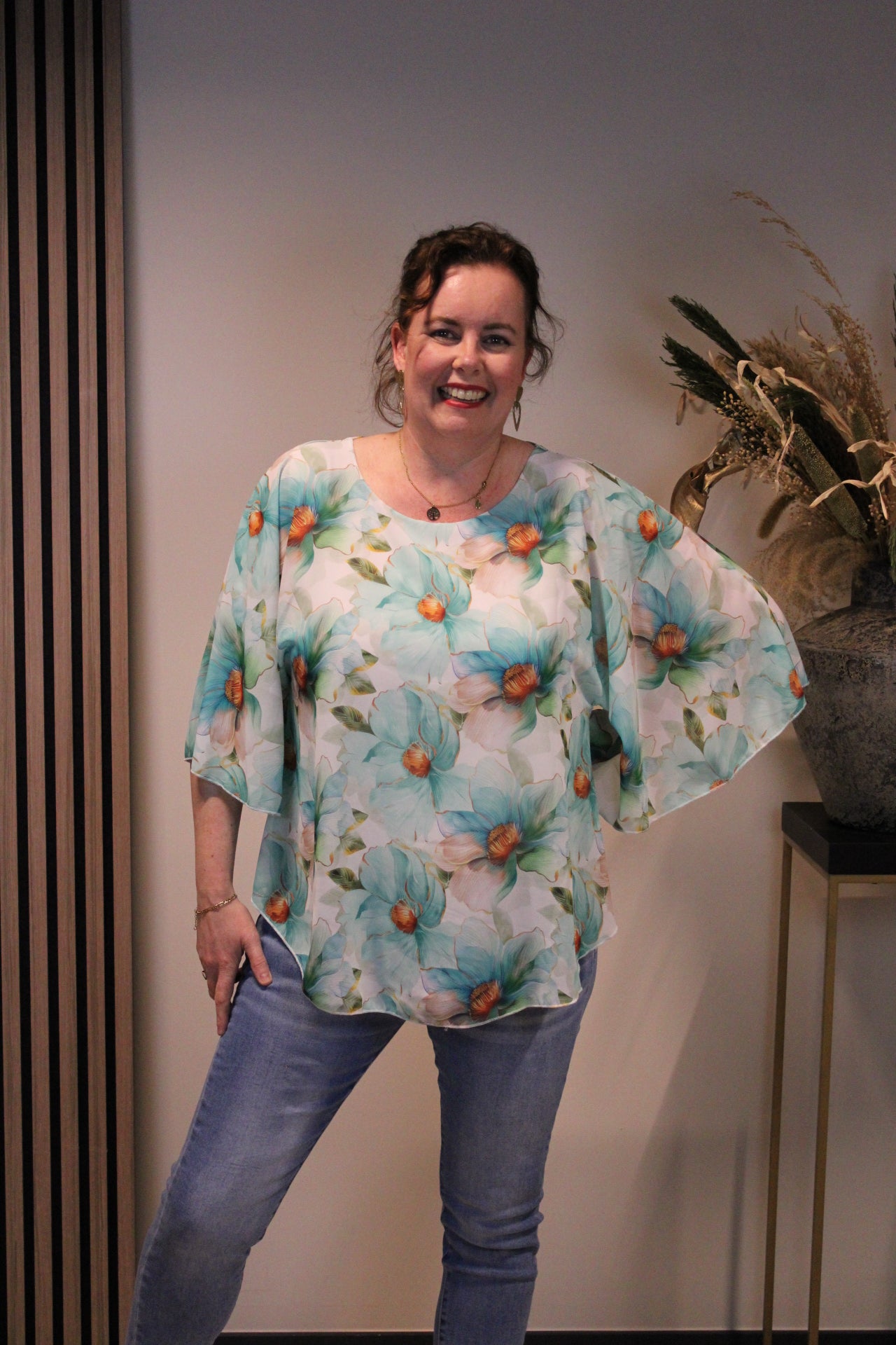 Belle | Bluse mint 36 bis 44