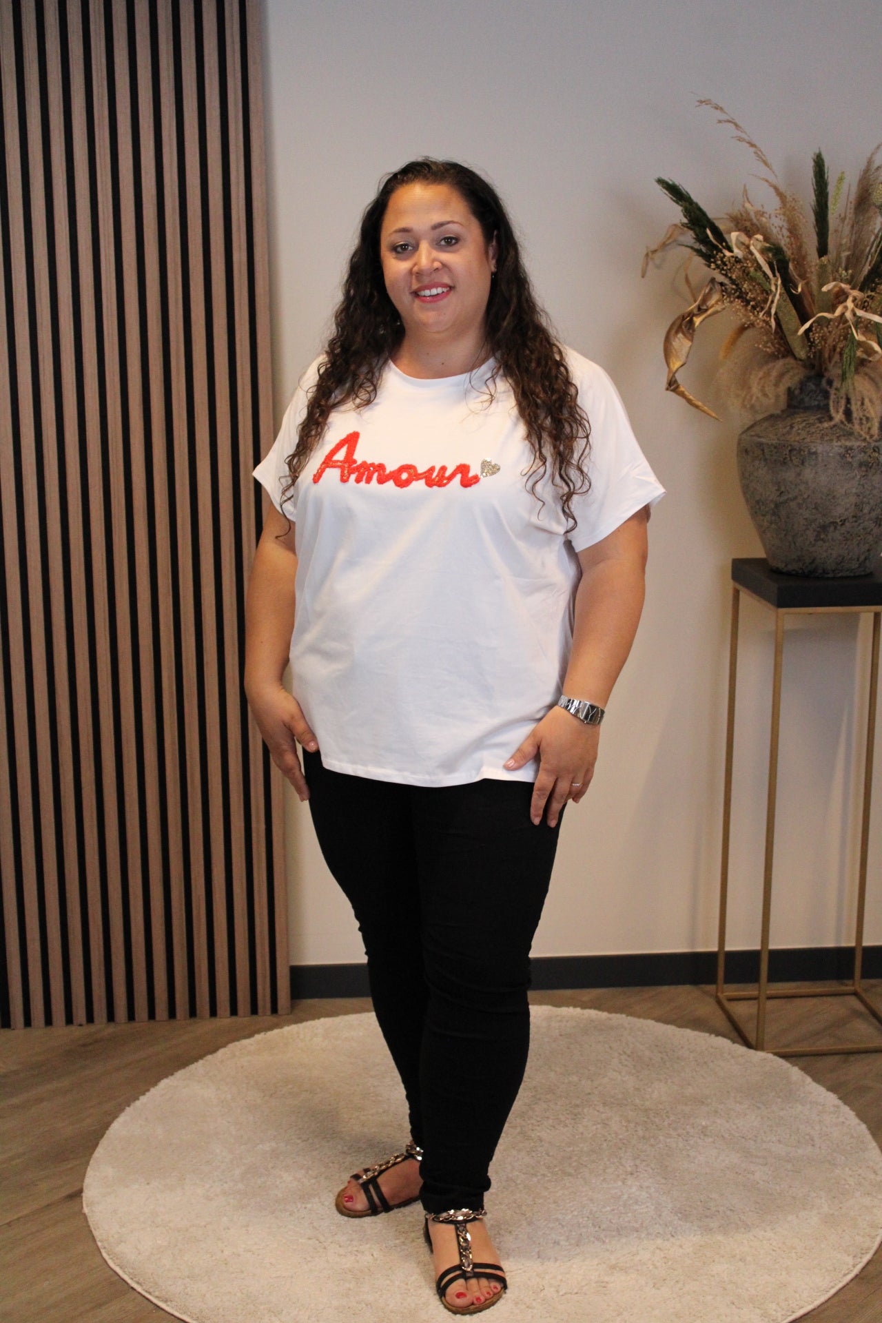 Amour | T-Shirt rot 44 bis 48