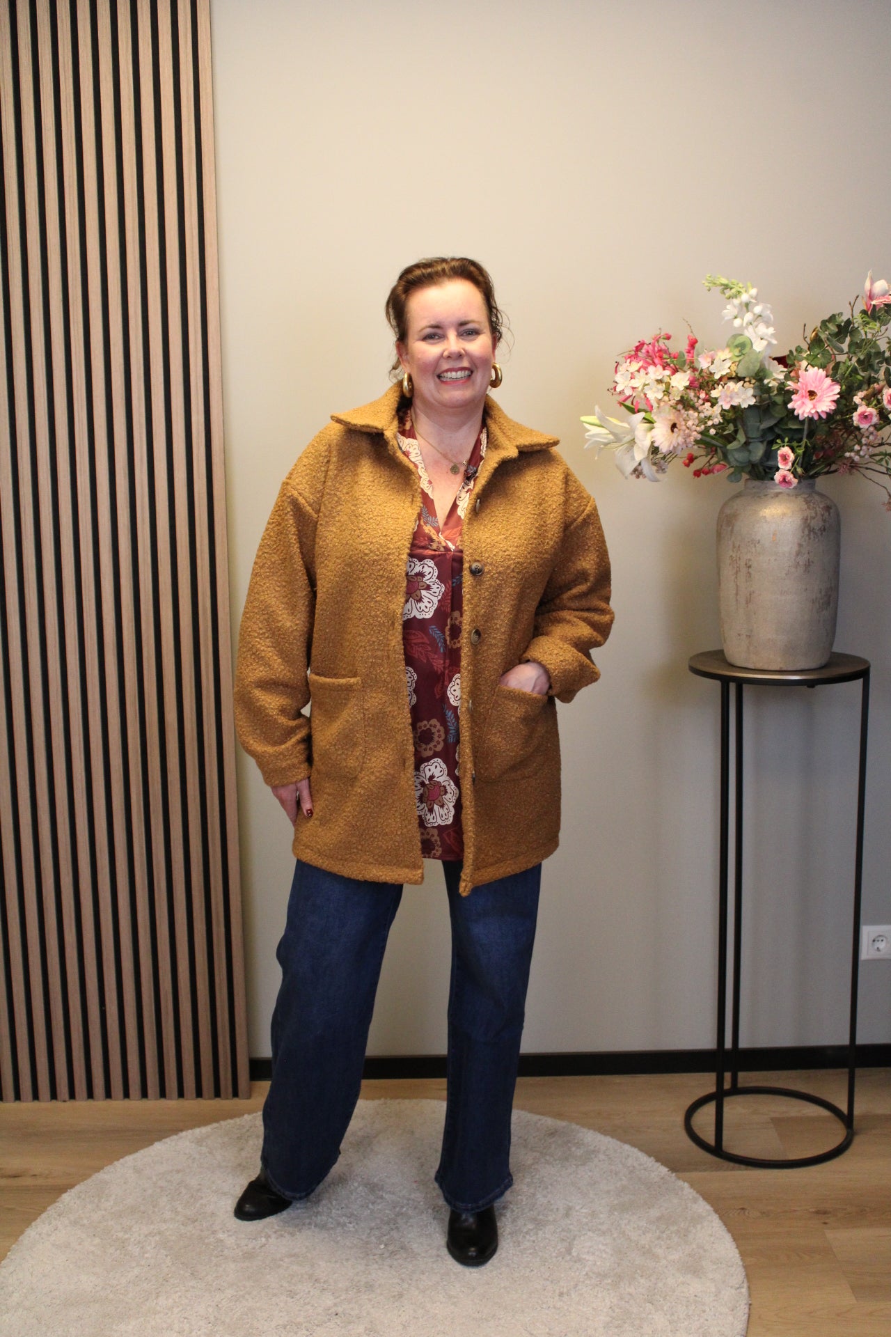 Mara | Bluse weiß Langarm 38 bis 48